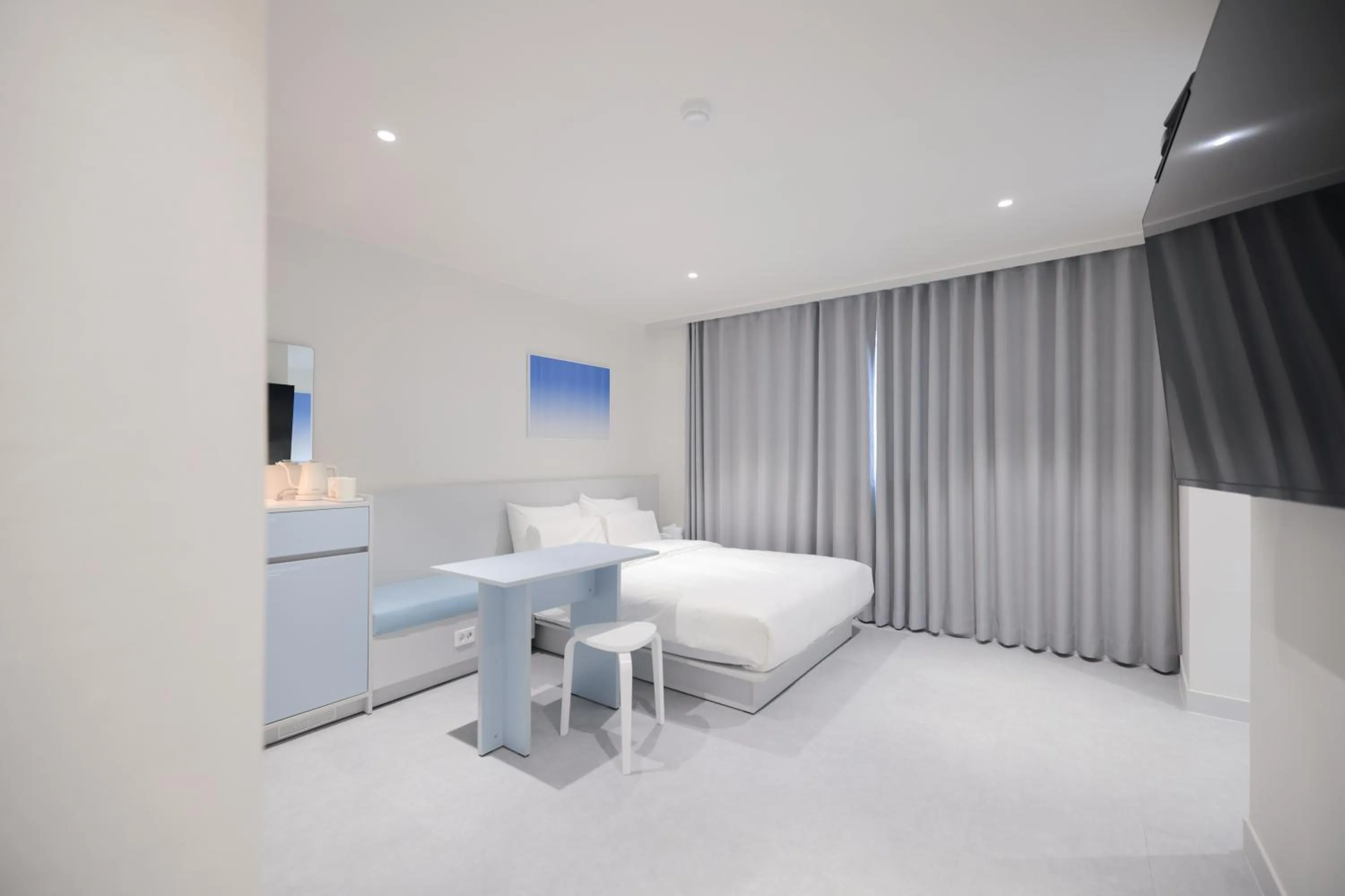 Bed in Anook Air Hotel Daejeon