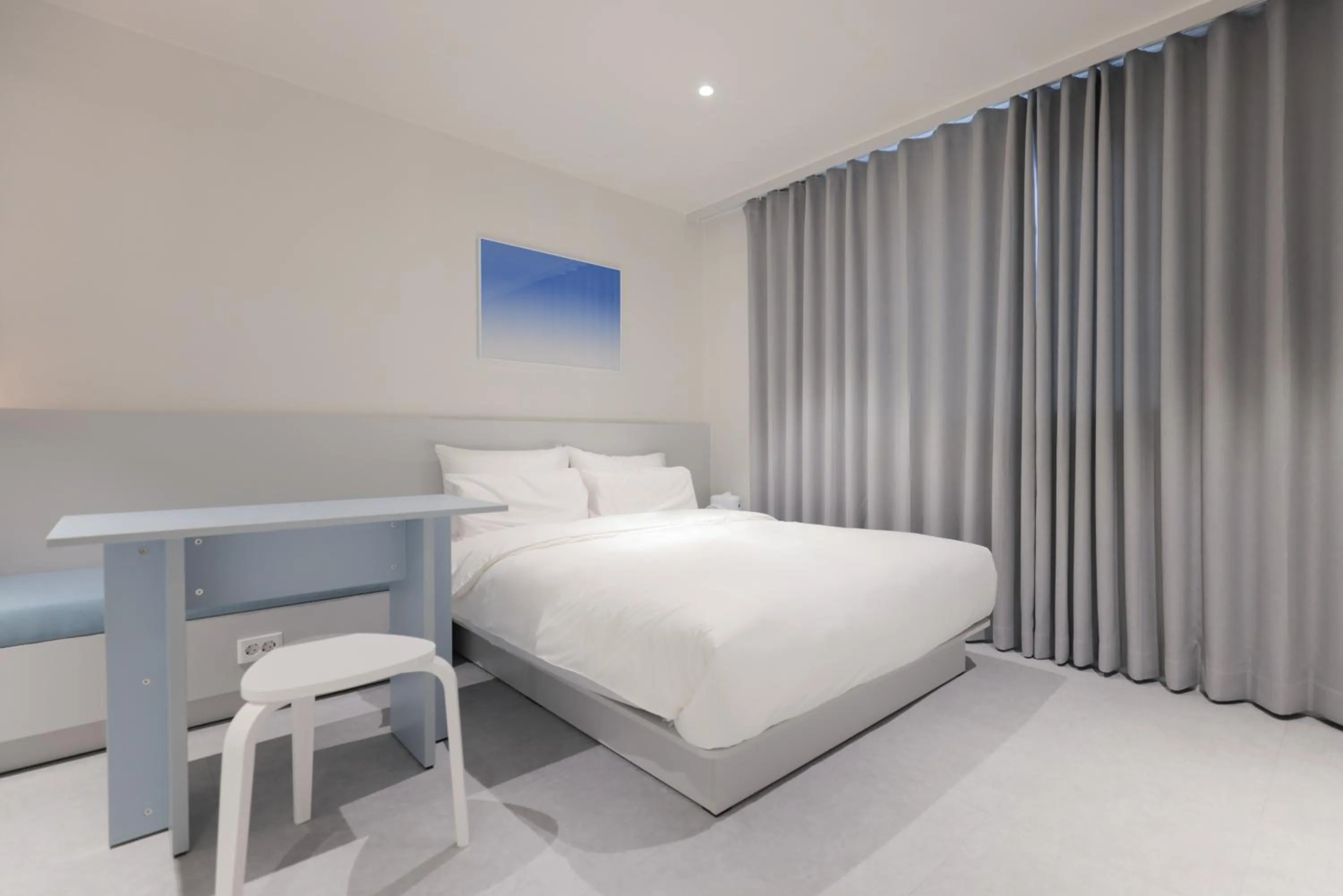 Bed in Anook Air Hotel Daejeon