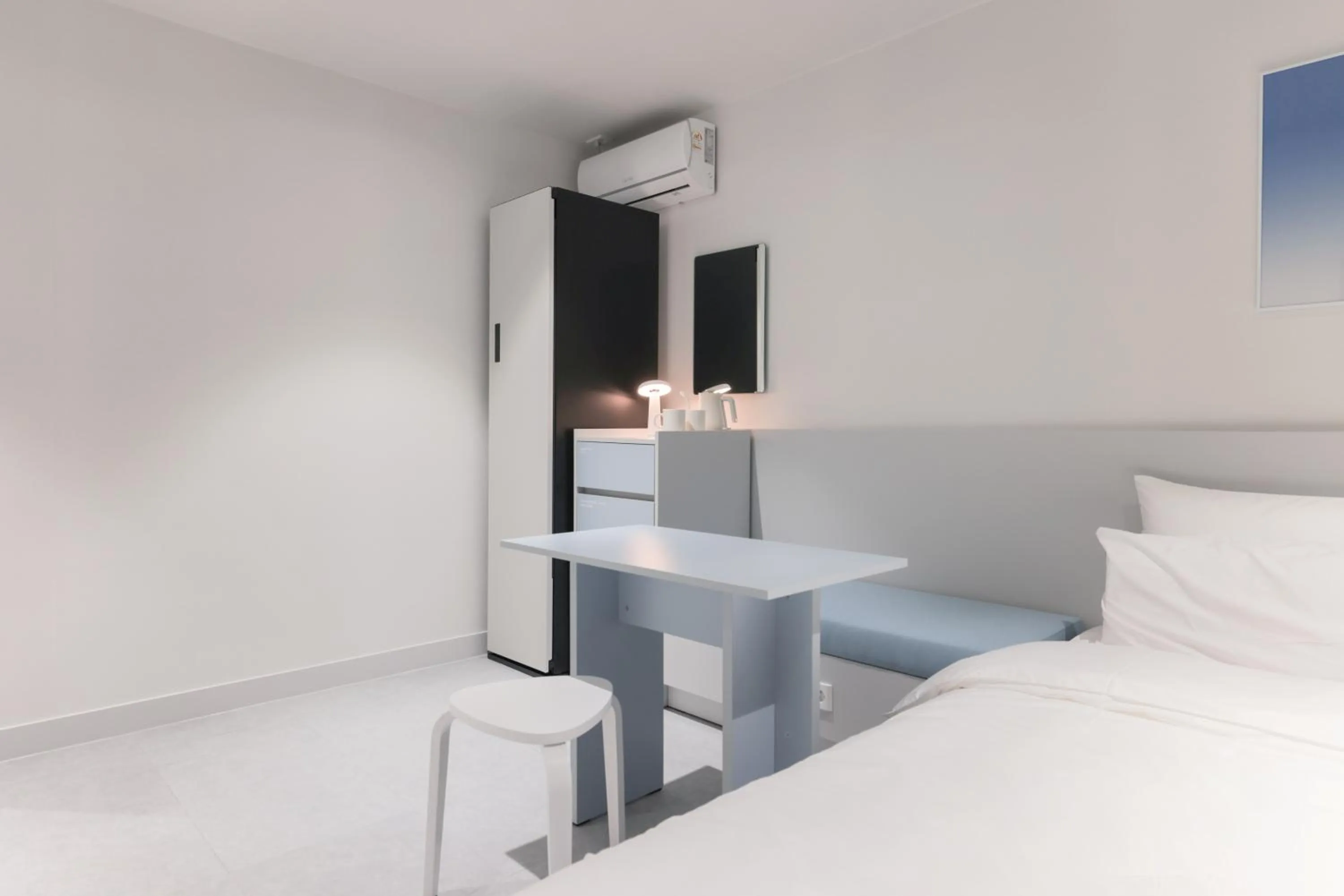 Bed in Anook Air Hotel Daejeon