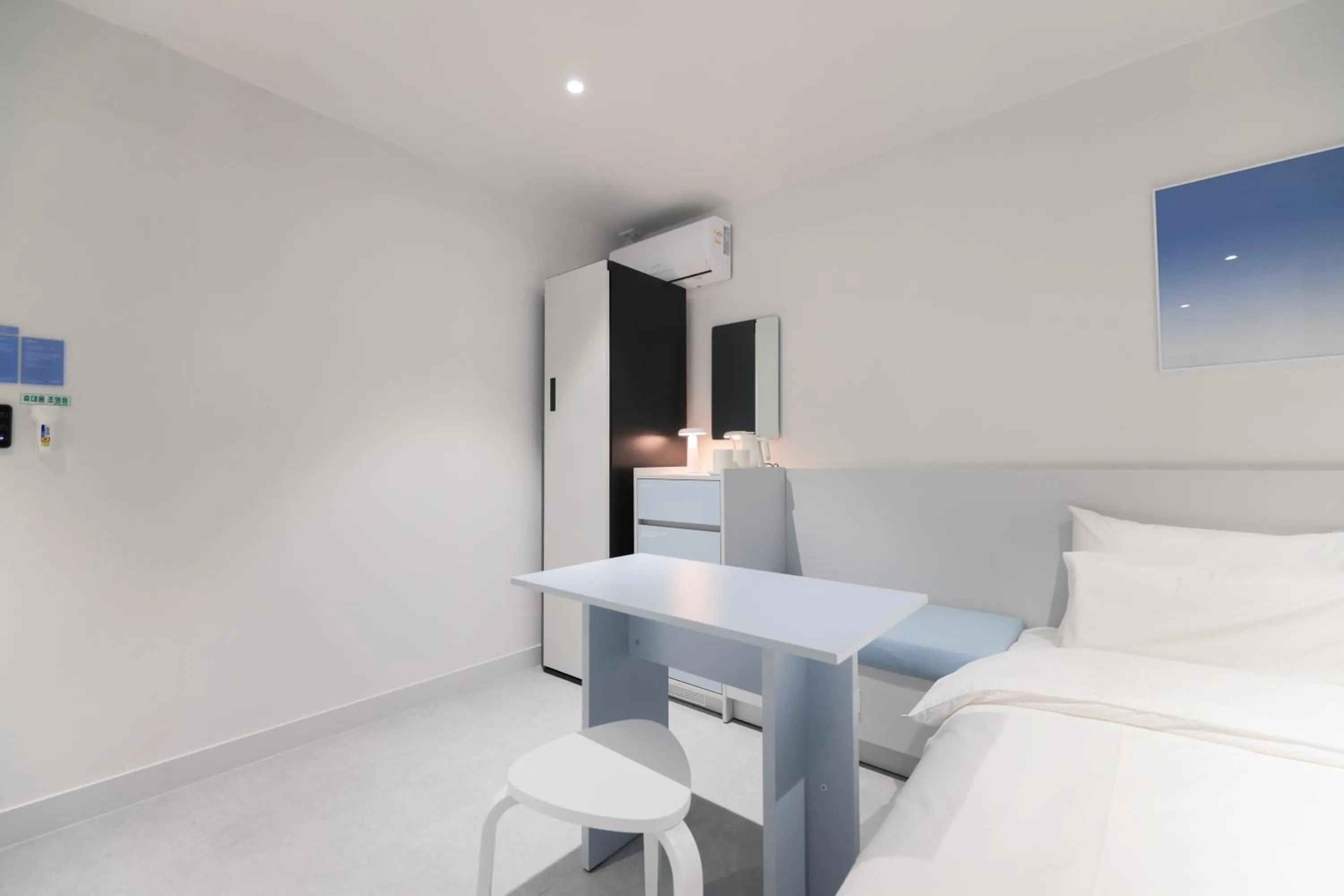 Bed in Anook Air Hotel Daejeon