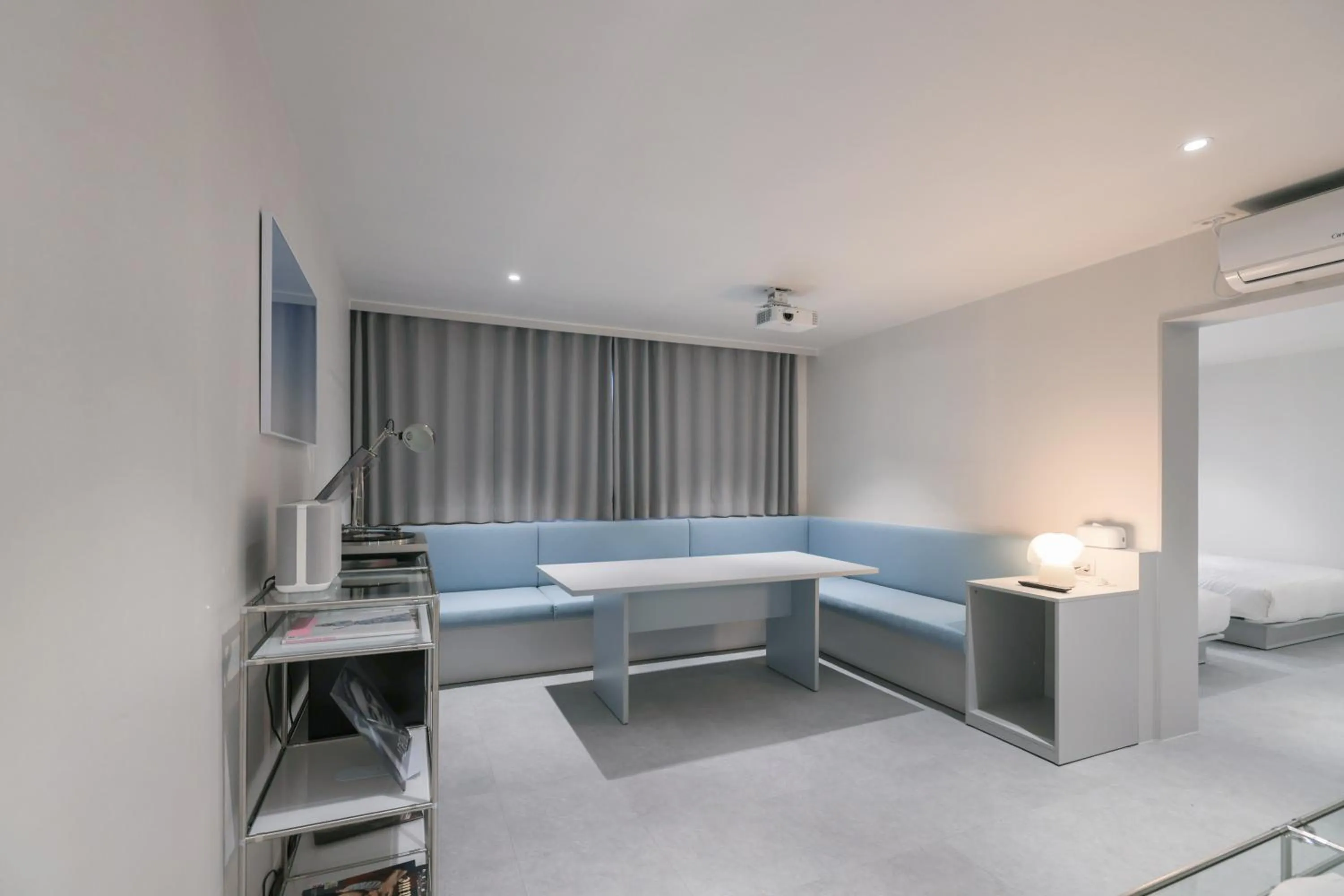 Bed in Anook Air Hotel Daejeon