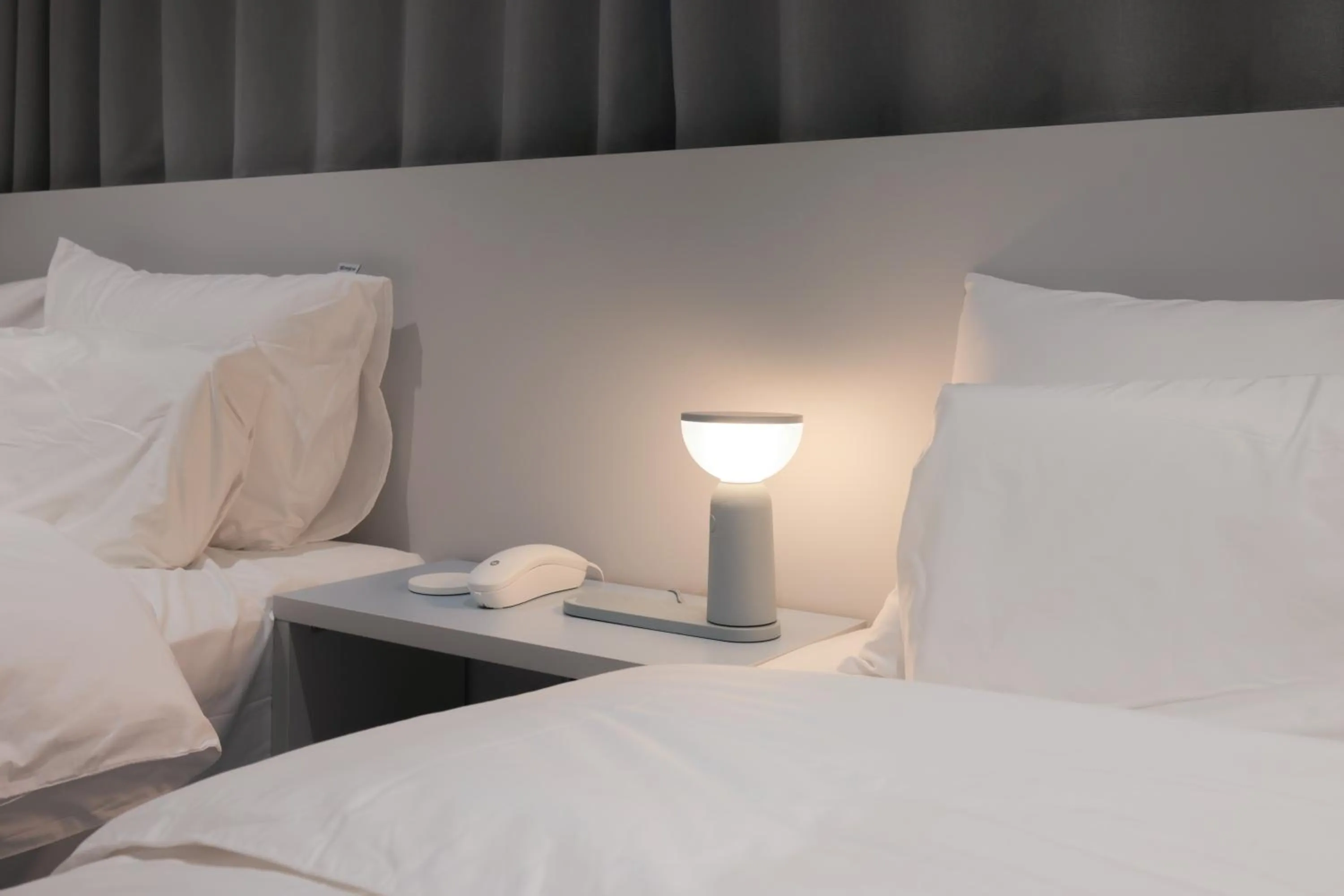 Bed in Anook Air Hotel Daejeon