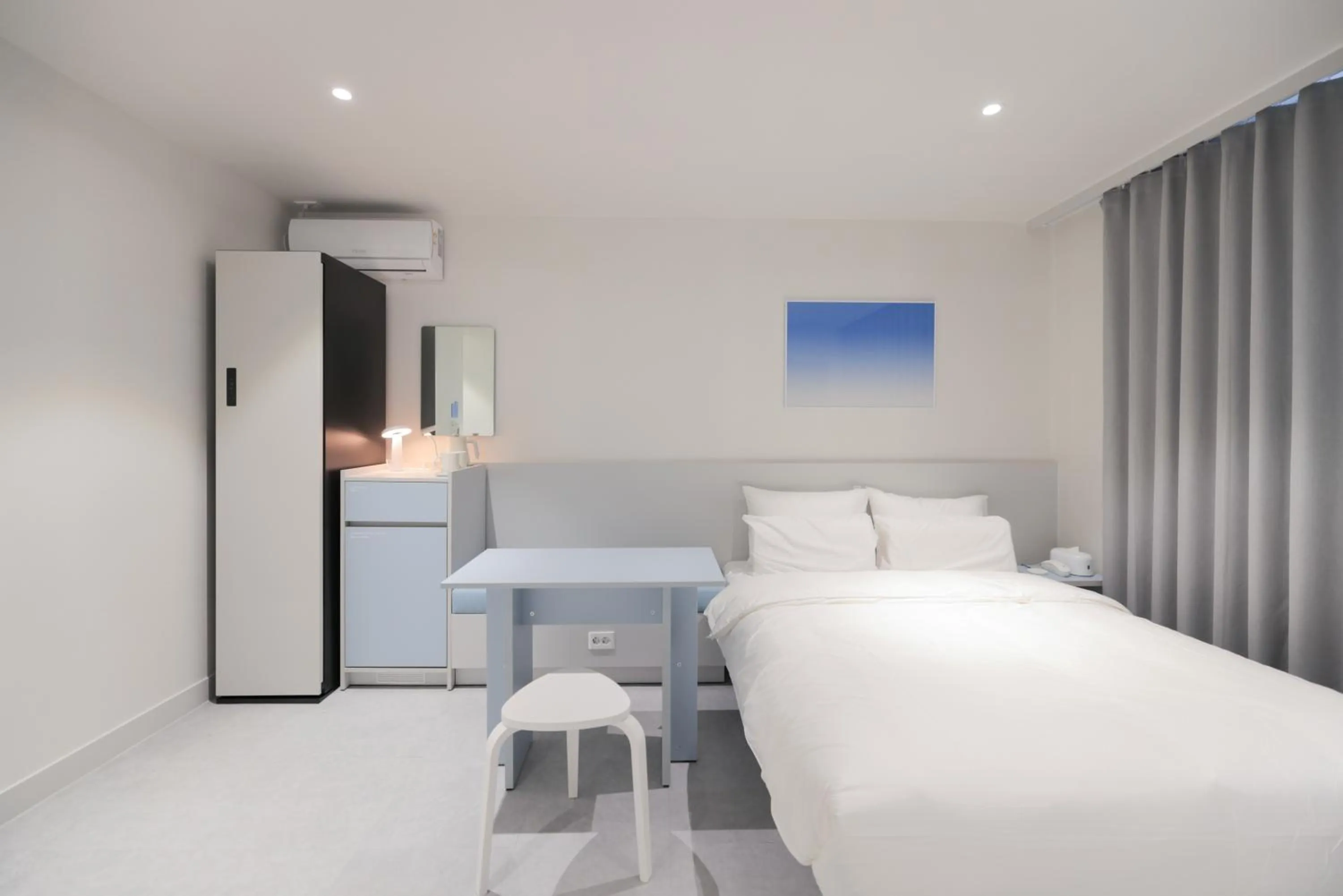 Bed in Anook Air Hotel Daejeon