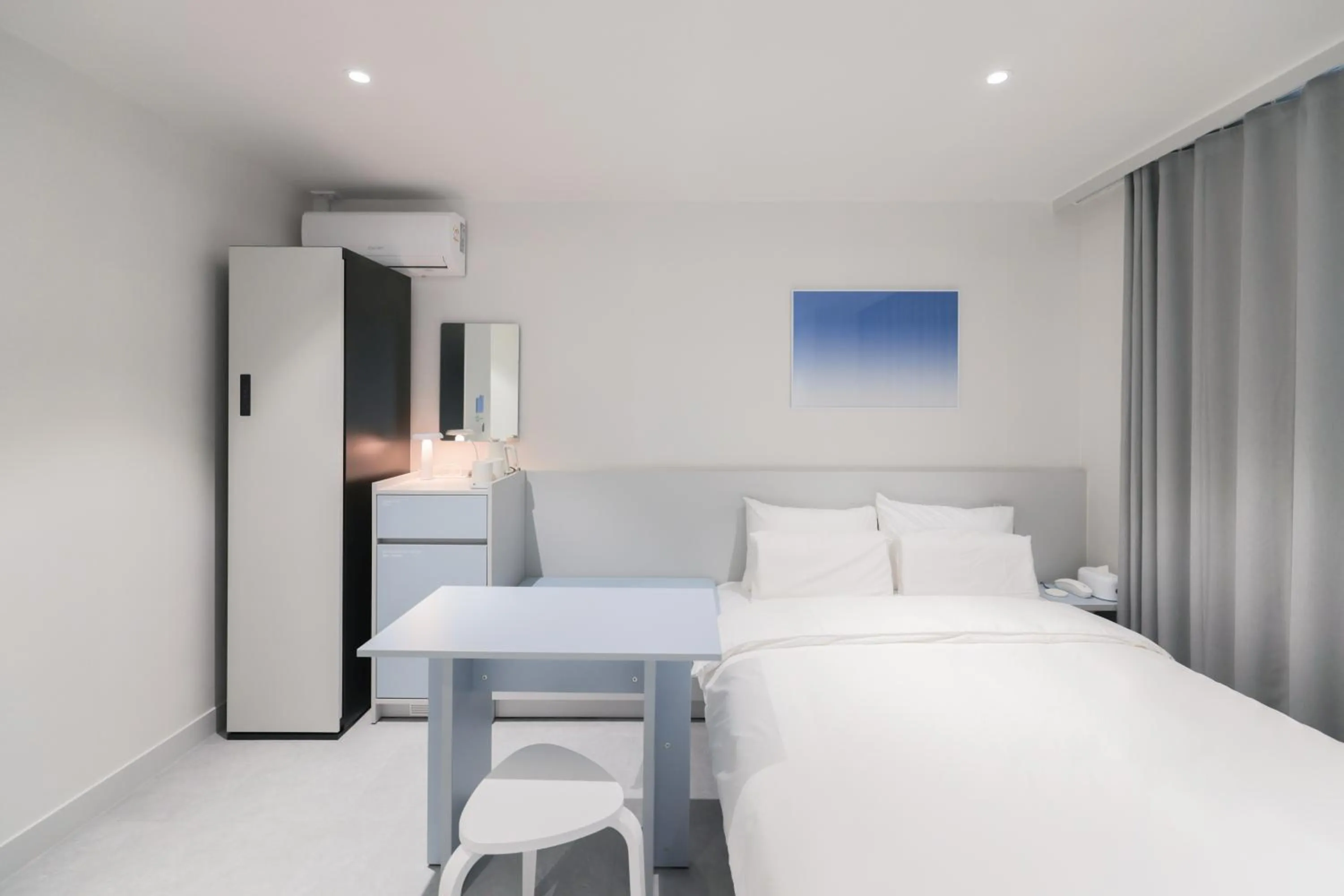 Bed in Anook Air Hotel Daejeon