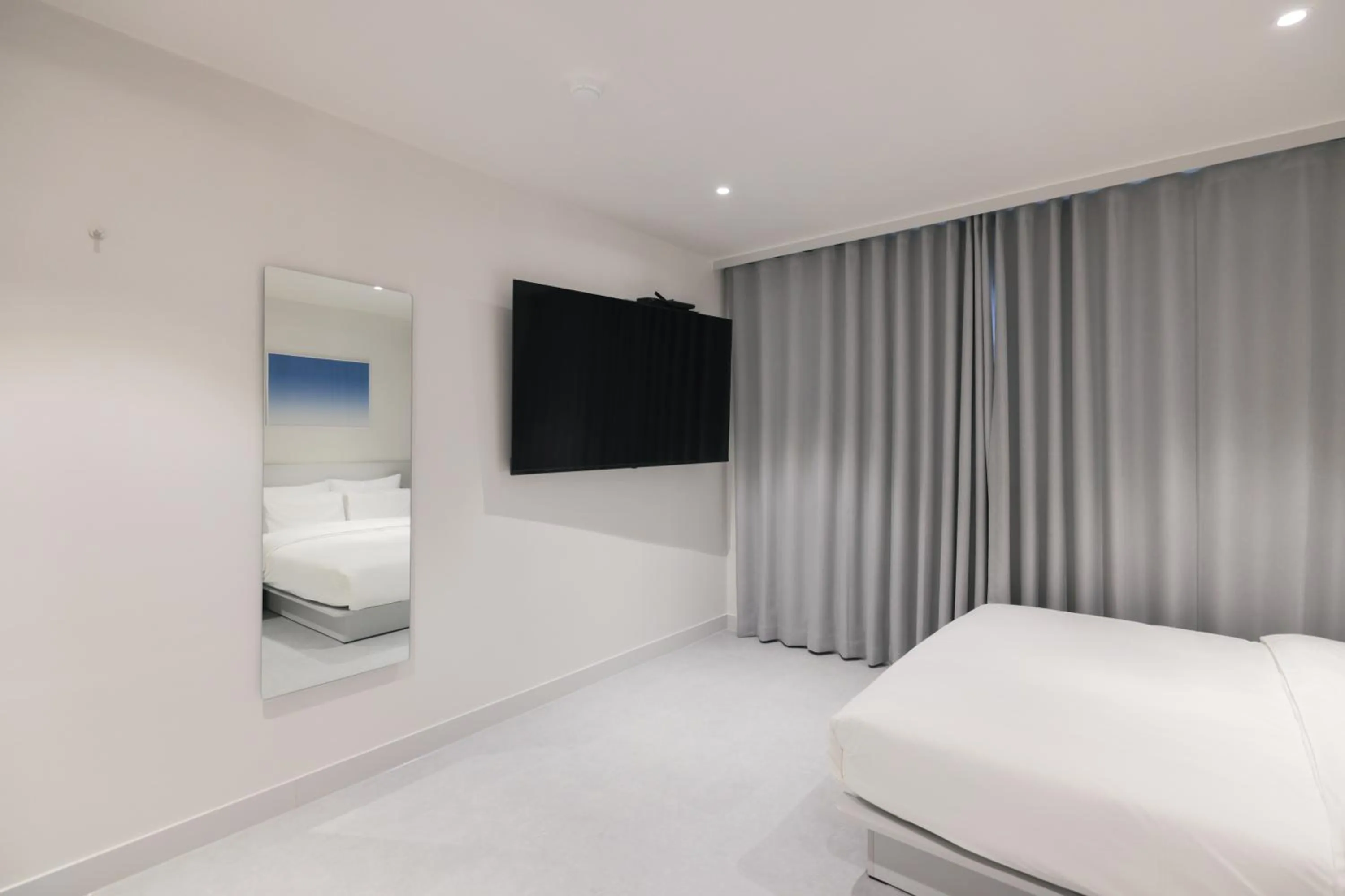 Bed in Anook Air Hotel Daejeon