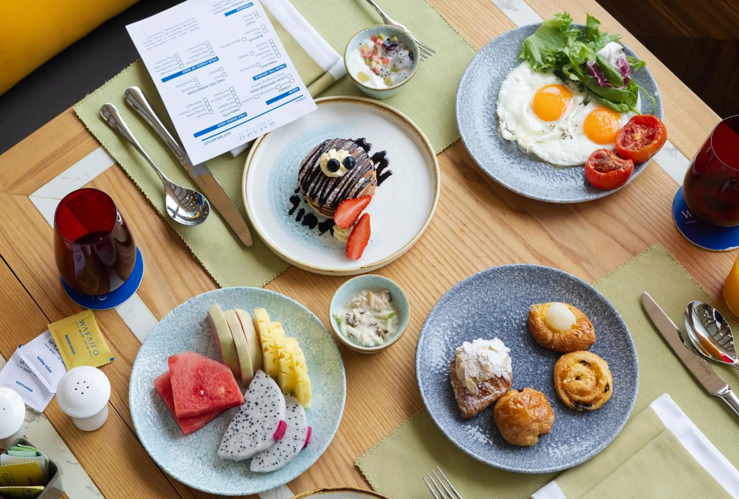 Food and drinks in Wafaifo Resort Hoi An