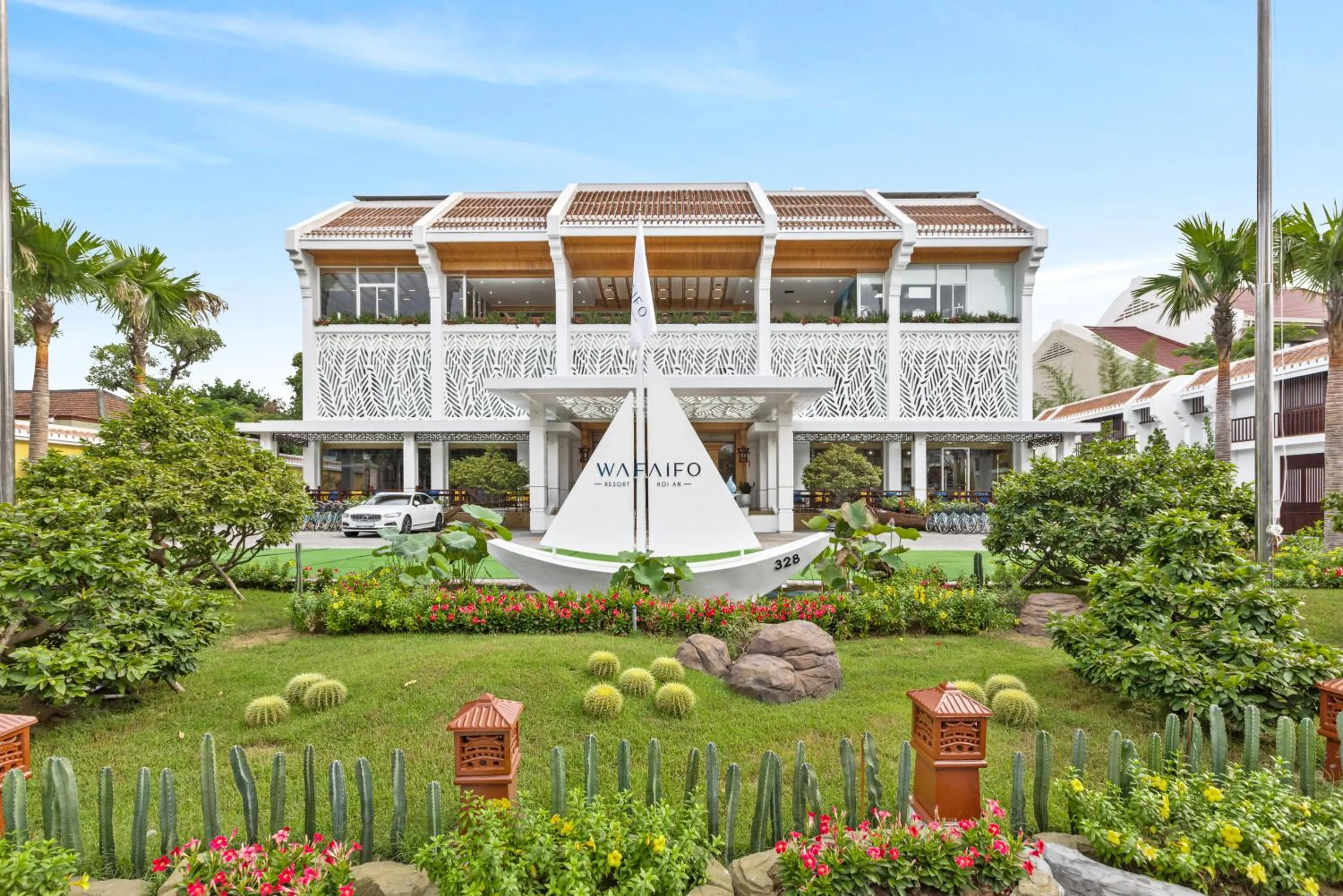 Property building in Wafaifo Resort Hoi An