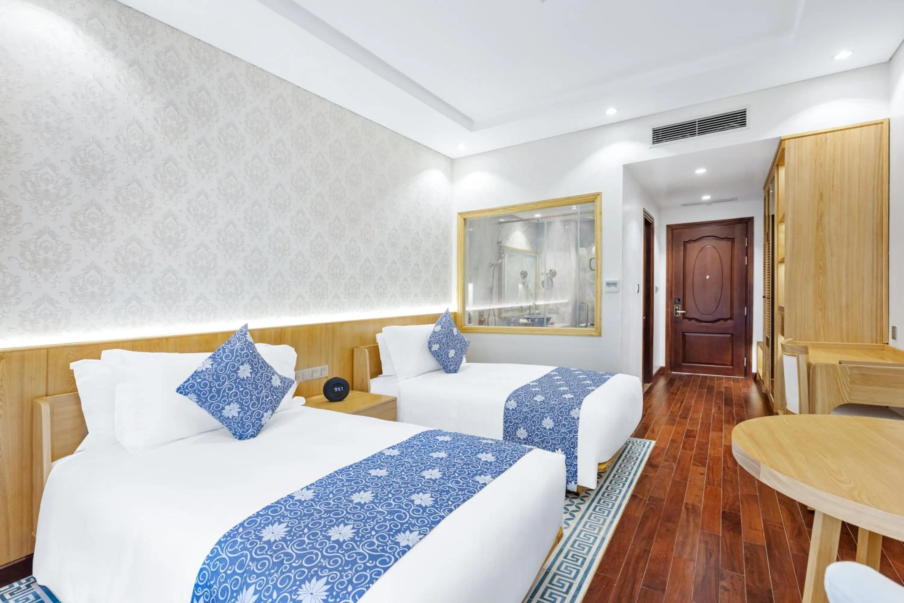 Bed in Wafaifo Resort Hoi An