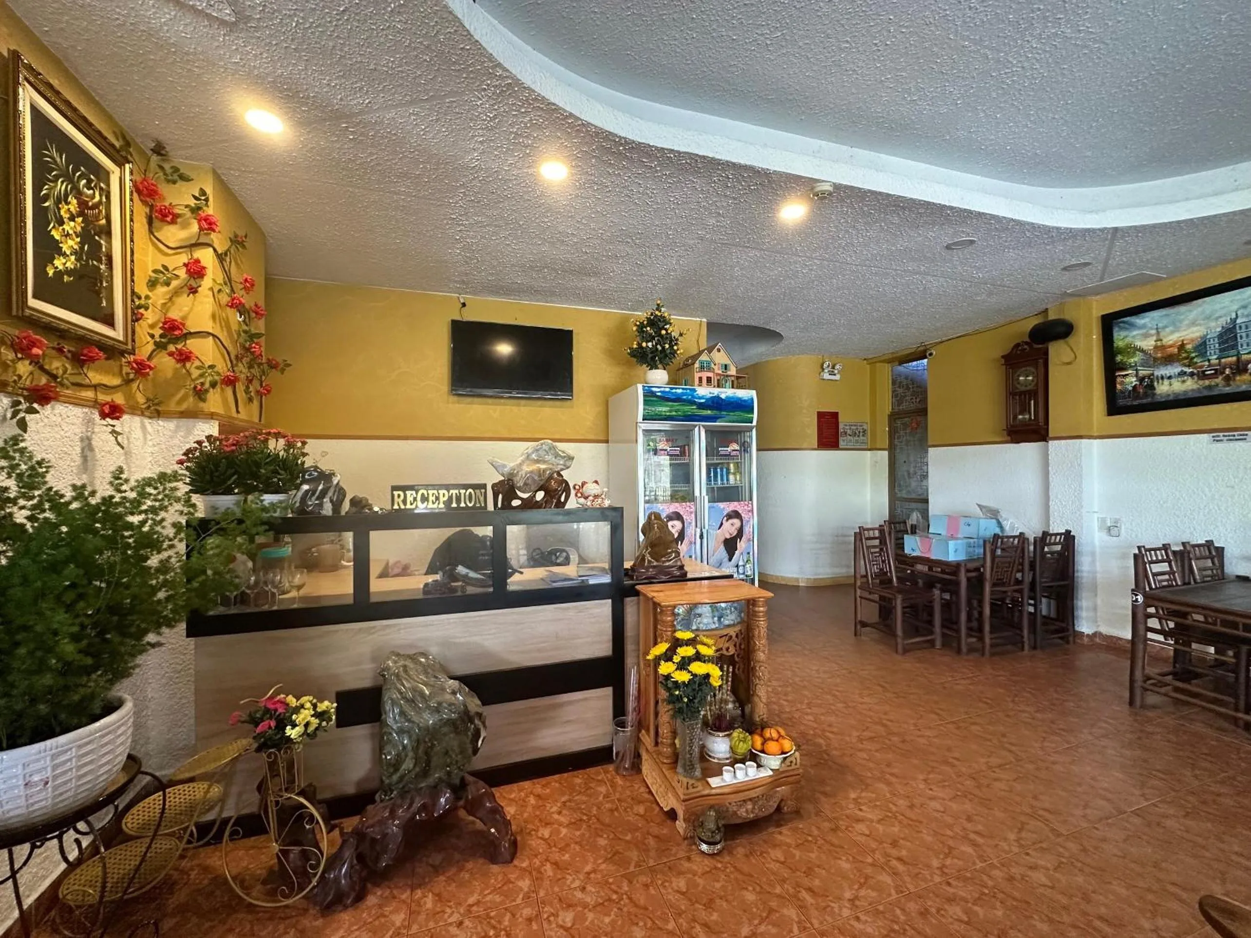 Lobby or reception in OYO 1232 Pòn Pon Hostel