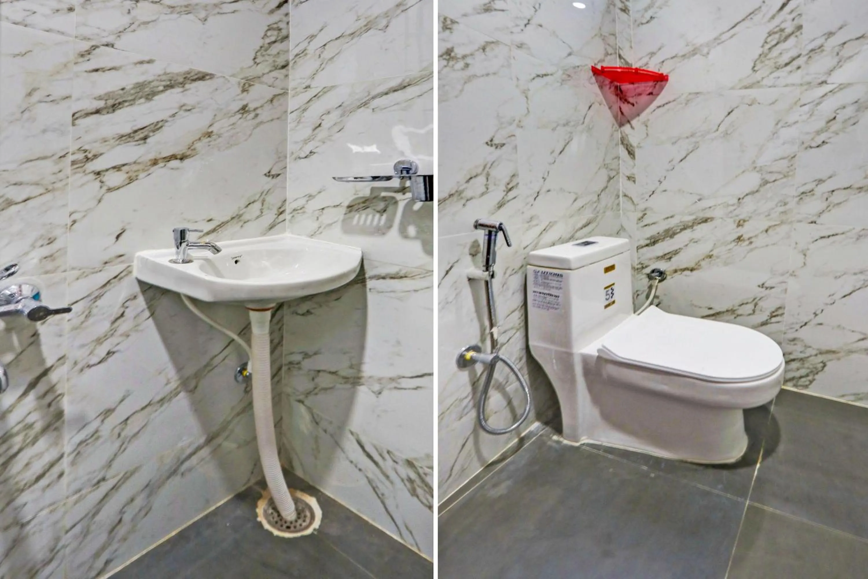 Bathroom in Super Collection O Gachibowli Phase 2 Near ISB