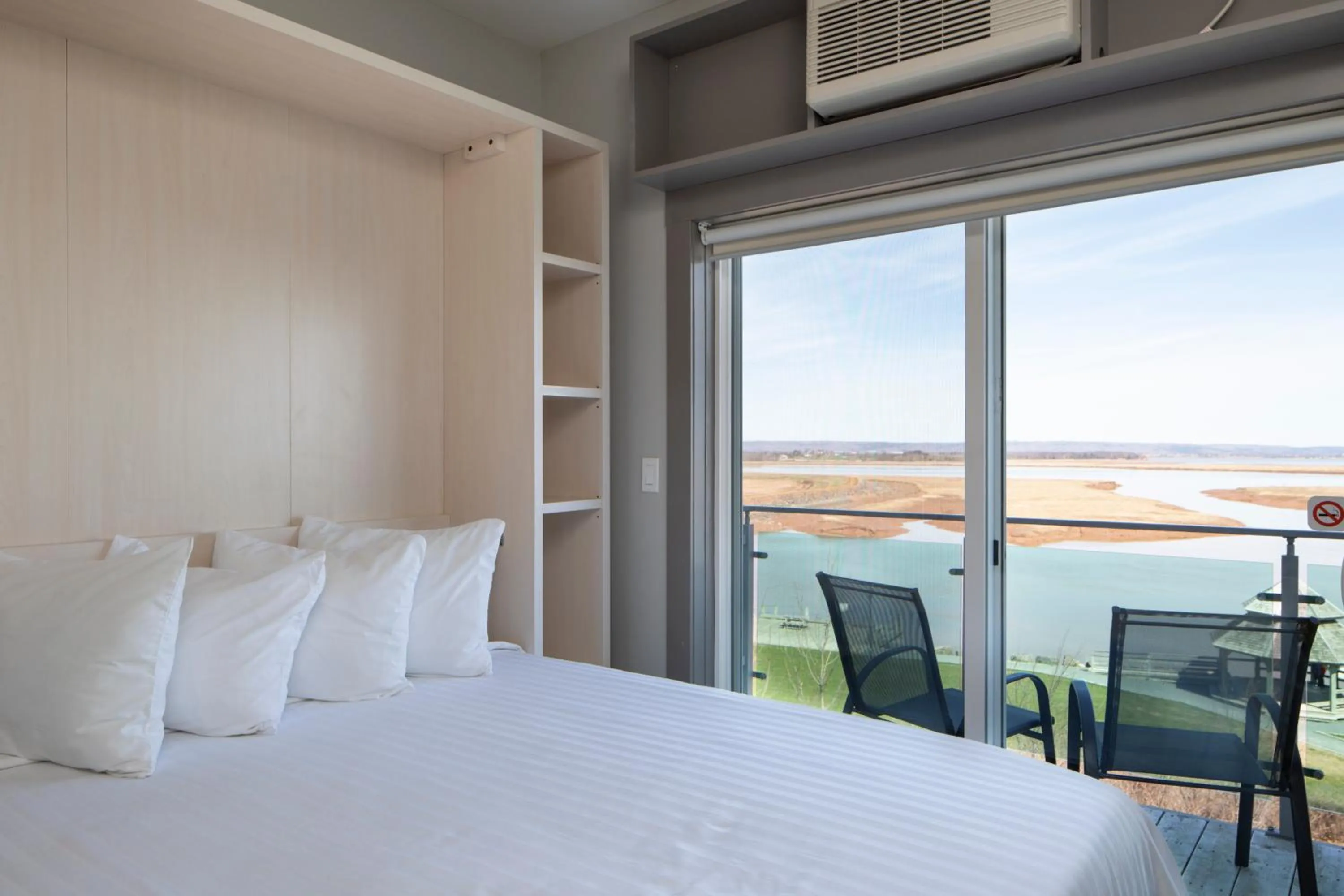 Bed in Micro Boutique Living Wolfville