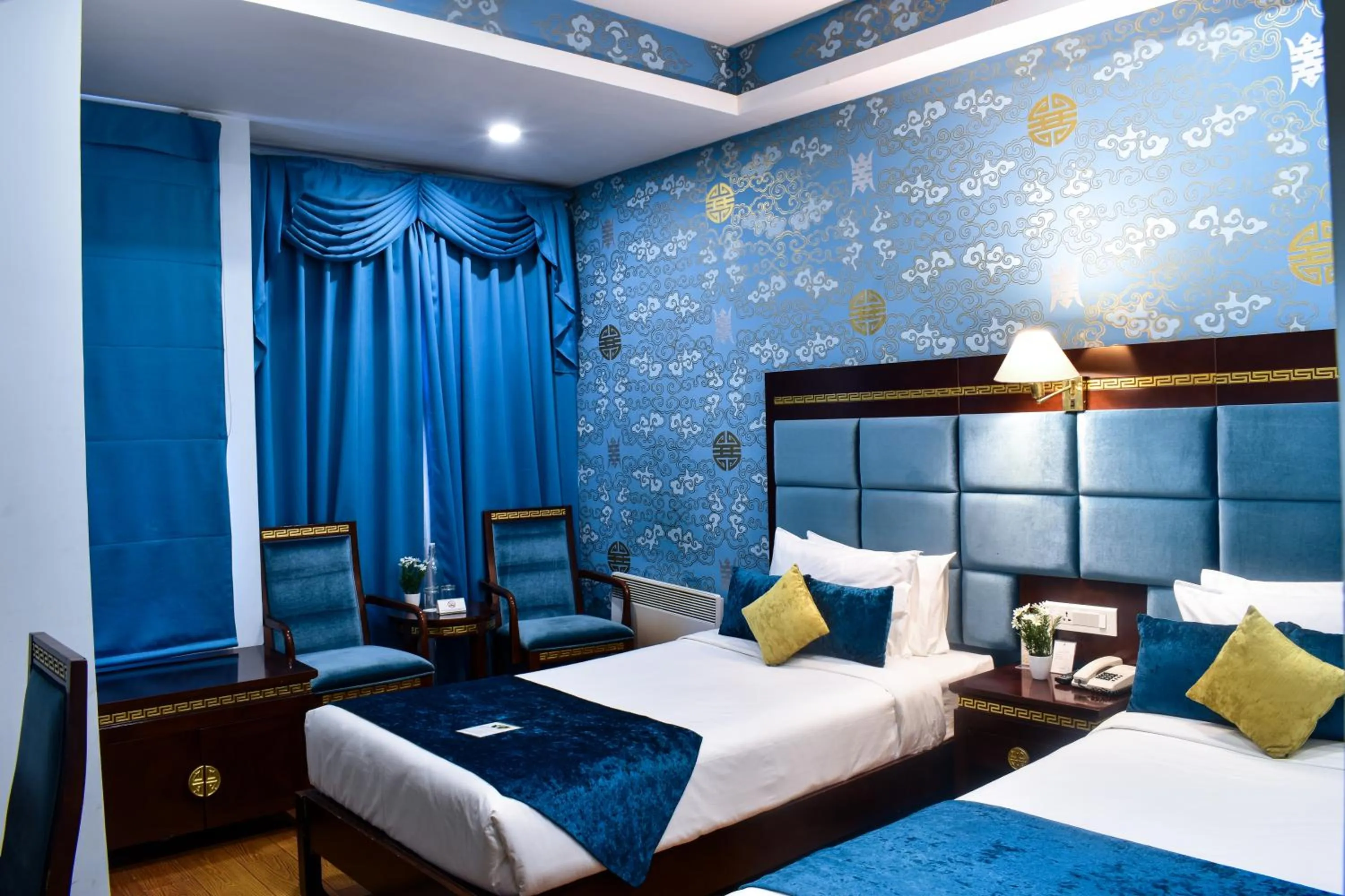 Bed in 33 Soksoom Centre for Well-Being & Happinesss - Boutique Hotel