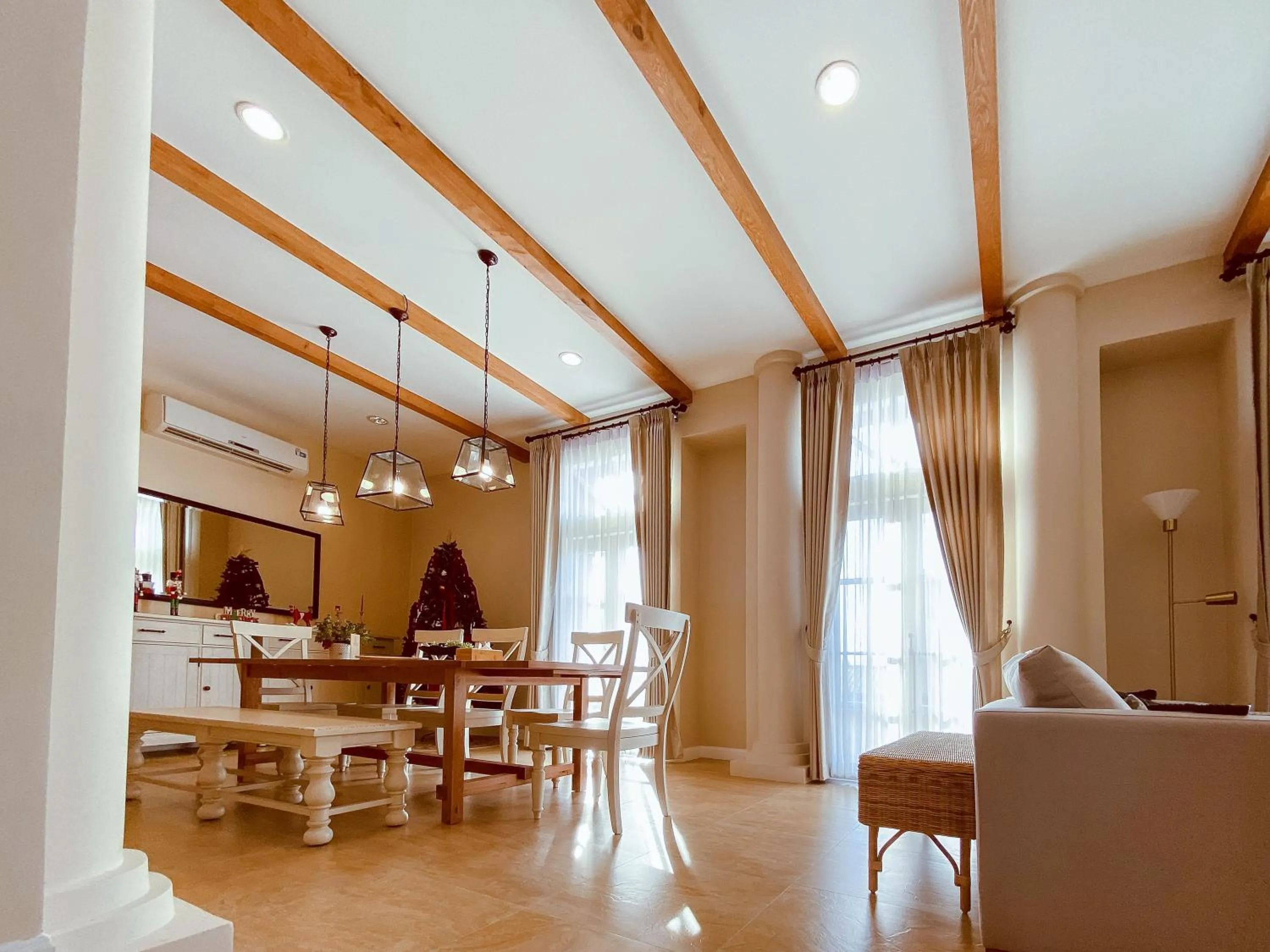 Seating area in Villetta The Eyrie Khaoyai