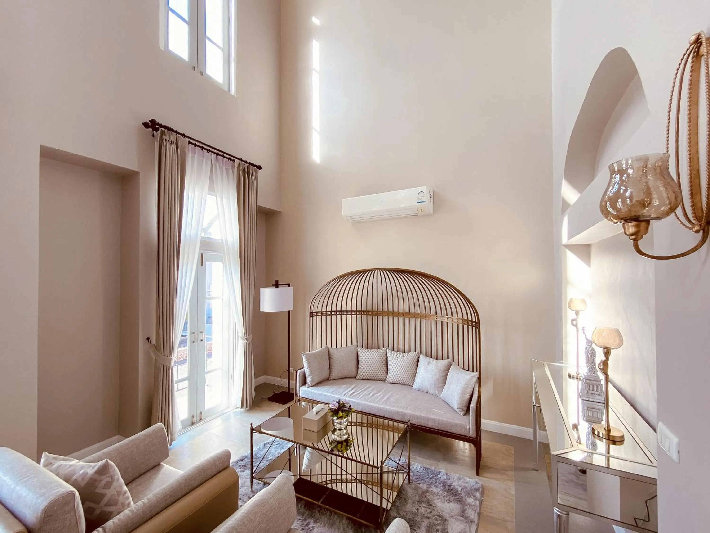 Living room in Villetta The Eyrie Khaoyai