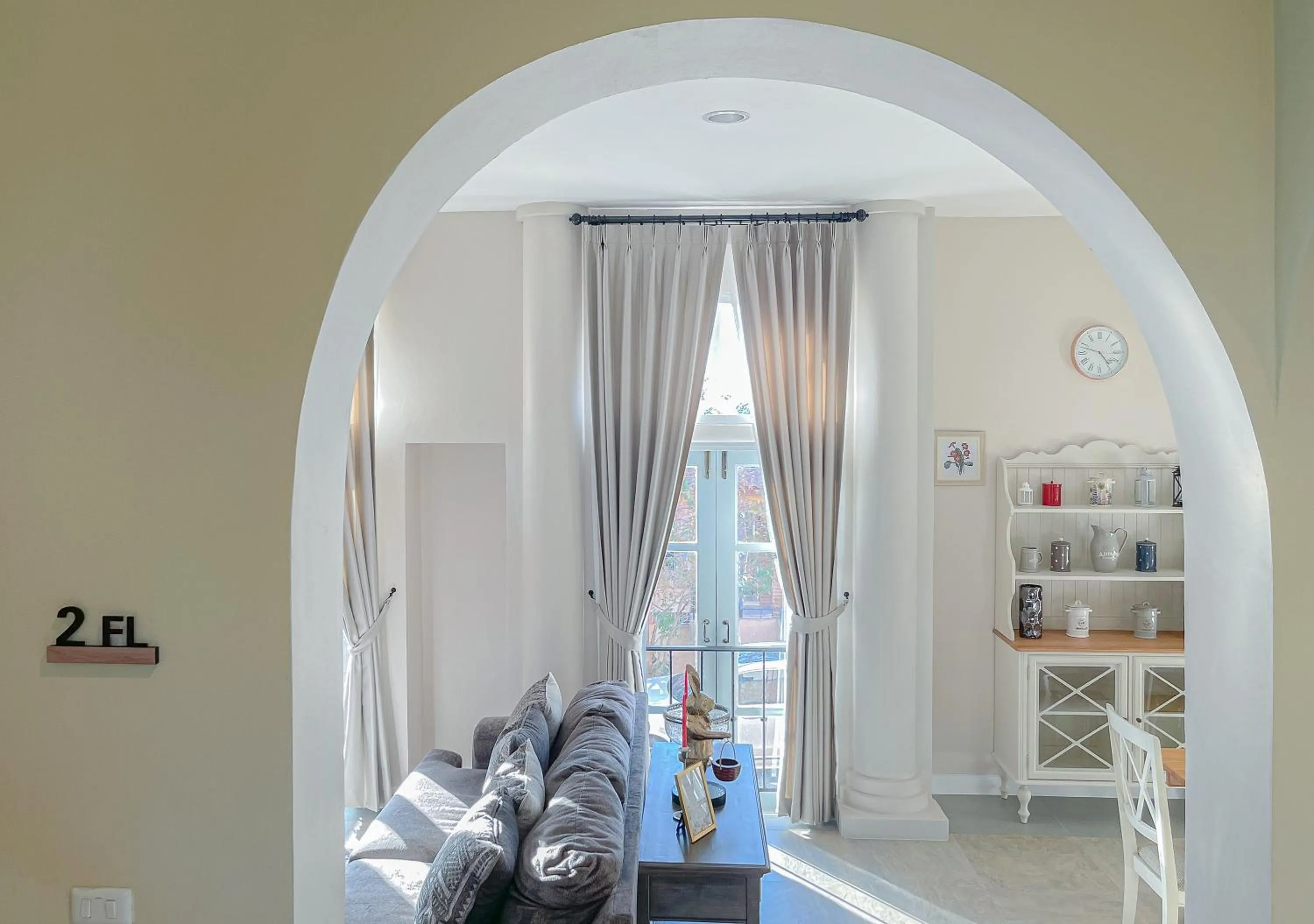 Living room in Villetta The Eyrie Khaoyai