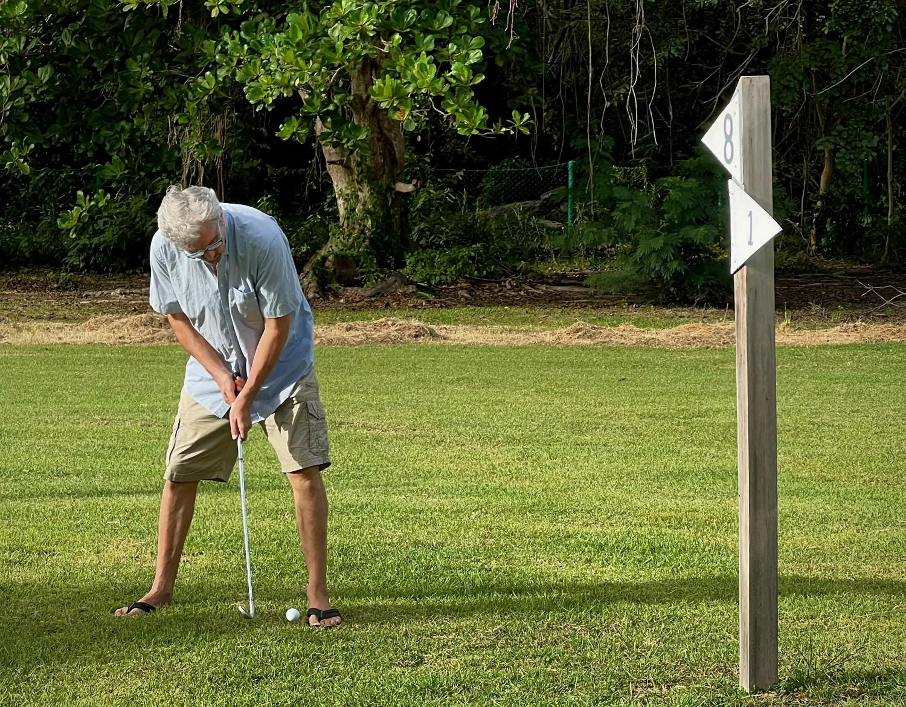 Golfcourse in Firefly Estate Bequia