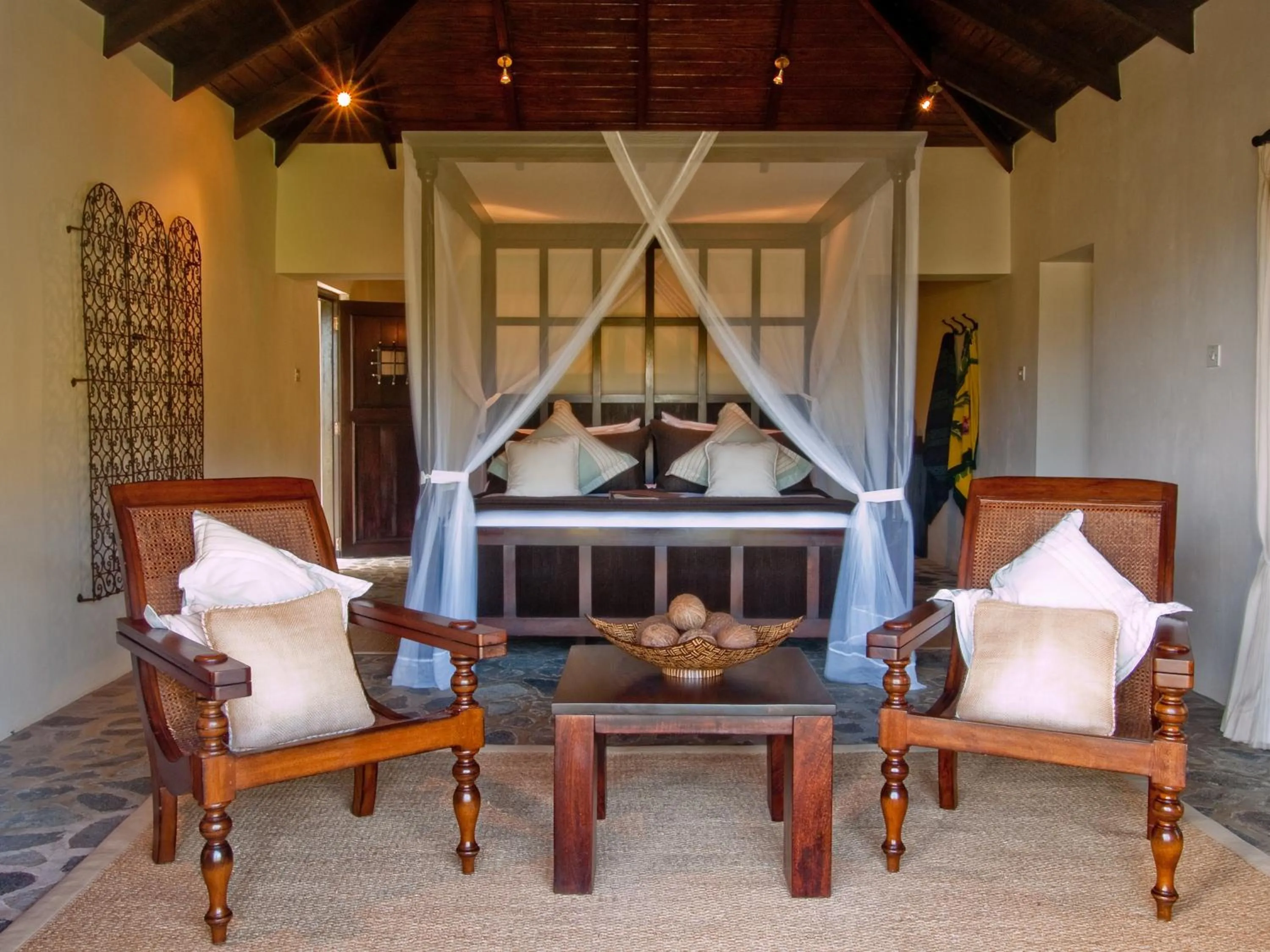 Bedroom in Firefly Estate Bequia