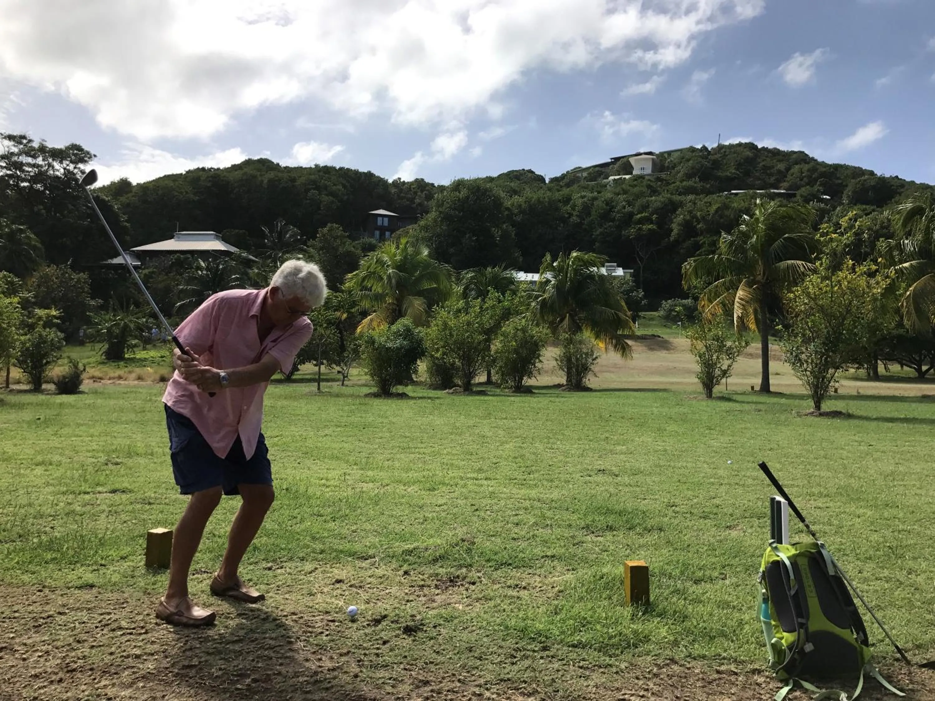 Golfcourse in Firefly Estate Bequia