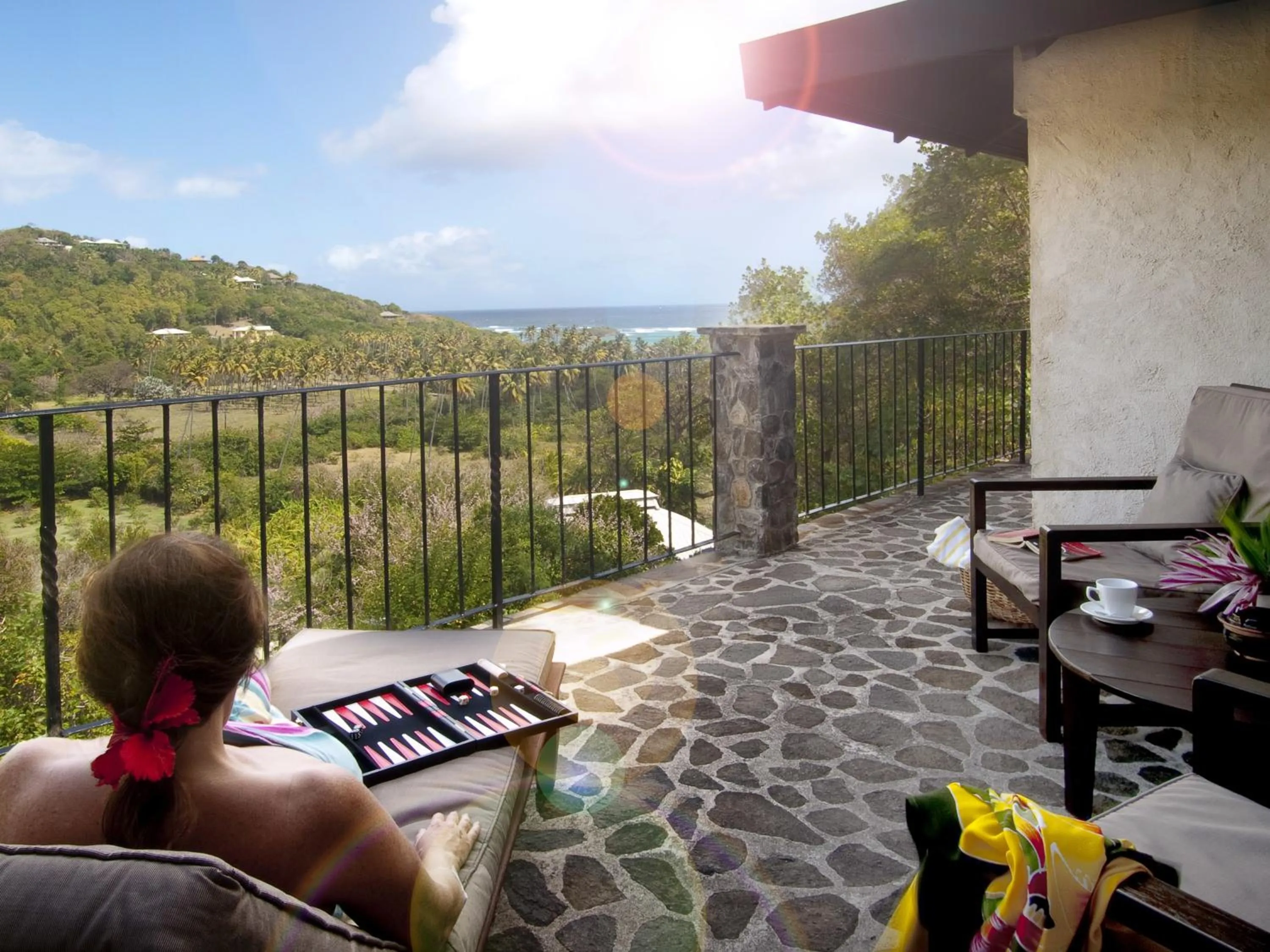 View (from property/room) in Firefly Estate Bequia