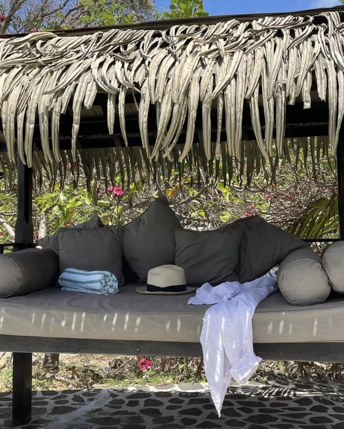 Swimming pool in Firefly Estate Bequia