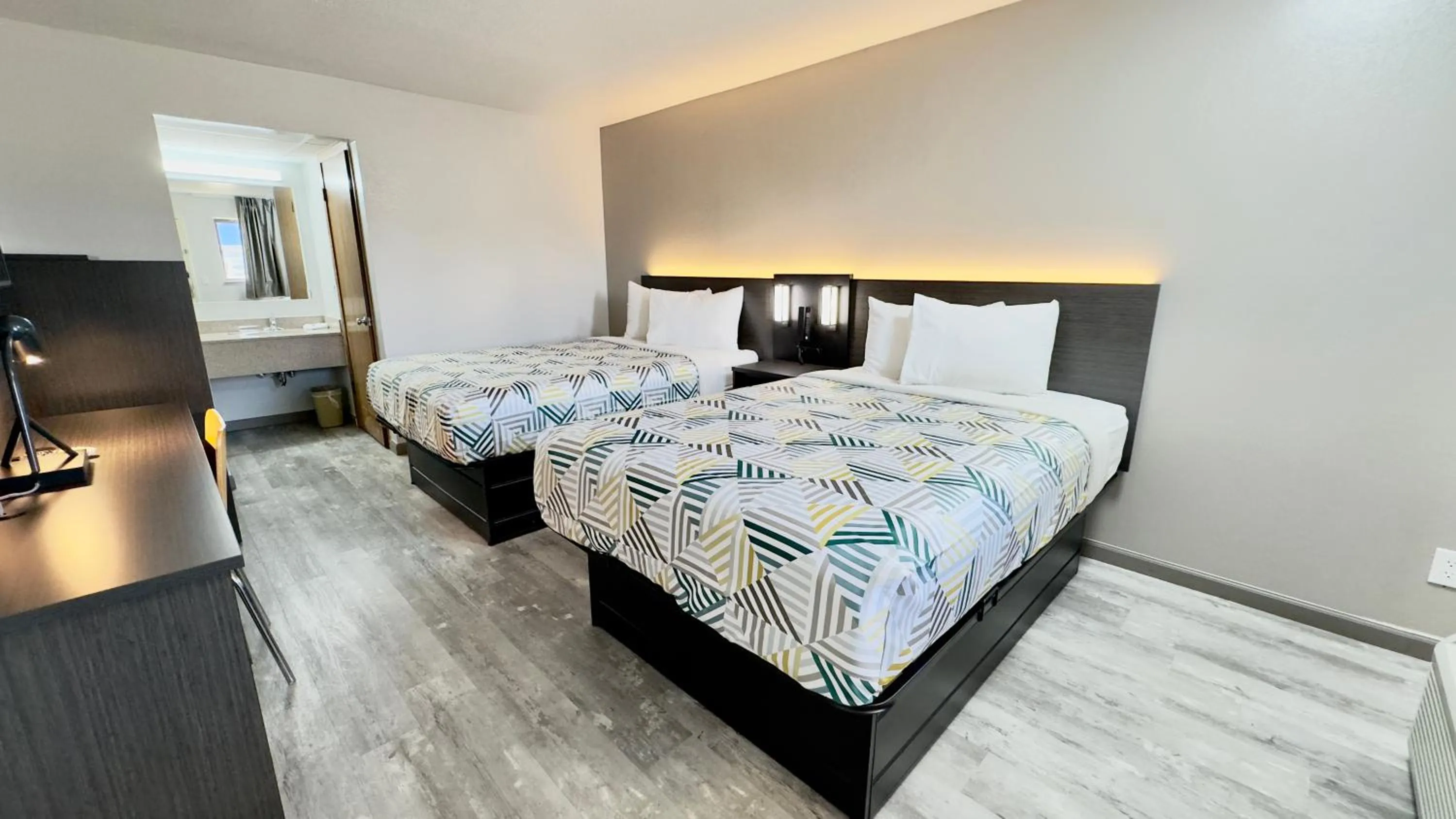 Bed in Motel 6-Dyersburg, TN