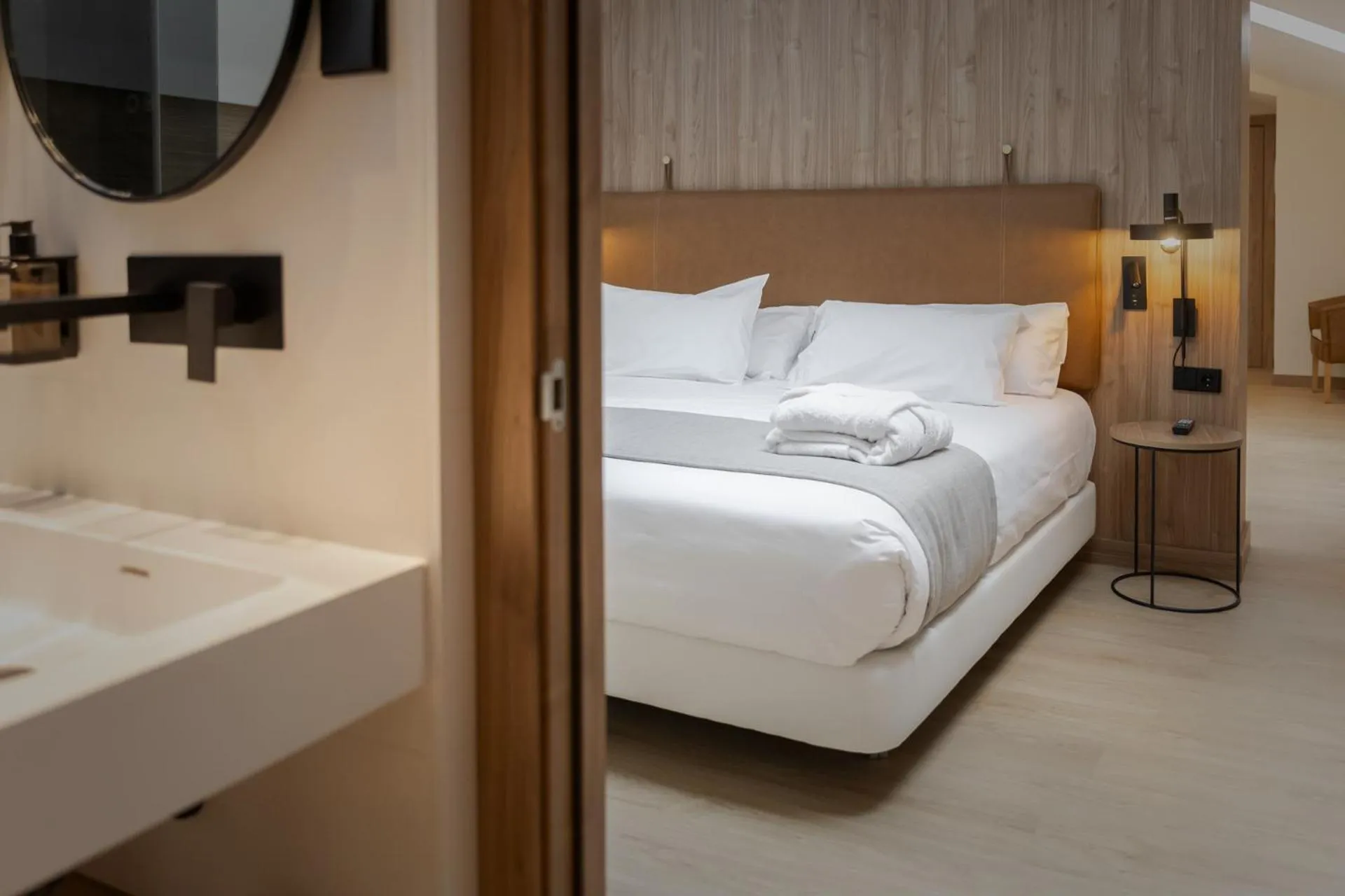 Bed in Hotel & Spa Convento San Francisco