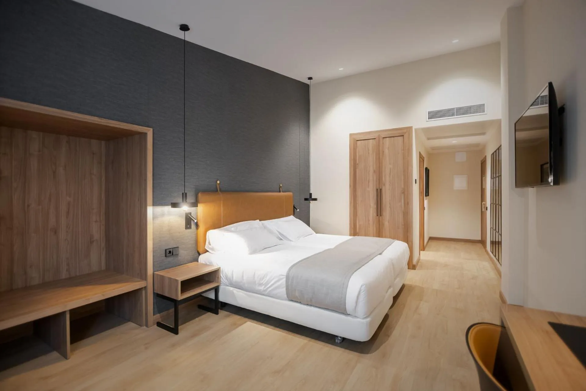 Bed in Hotel & Spa Convento San Francisco