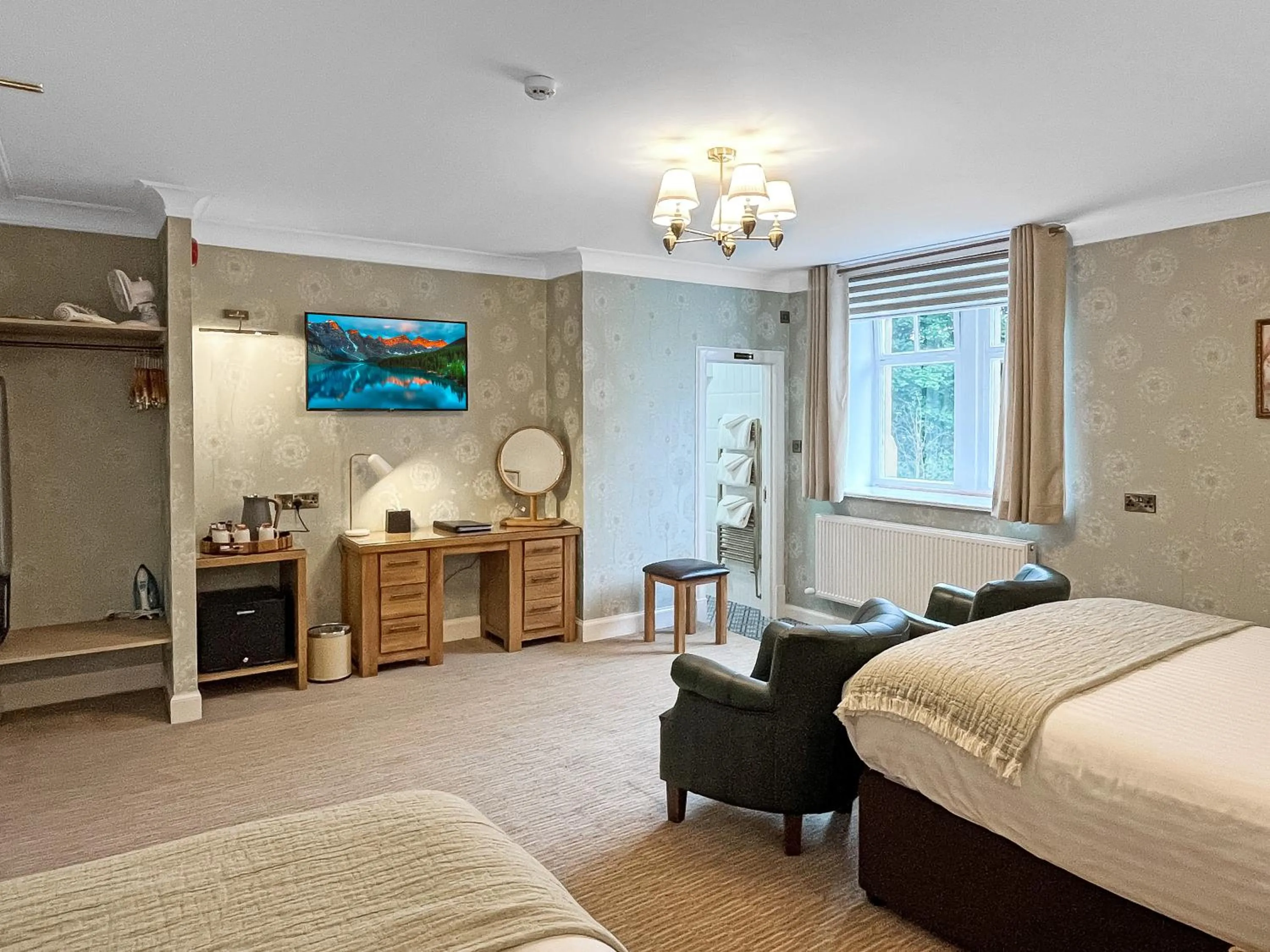 Bedroom, Bed in The Atholl Palace