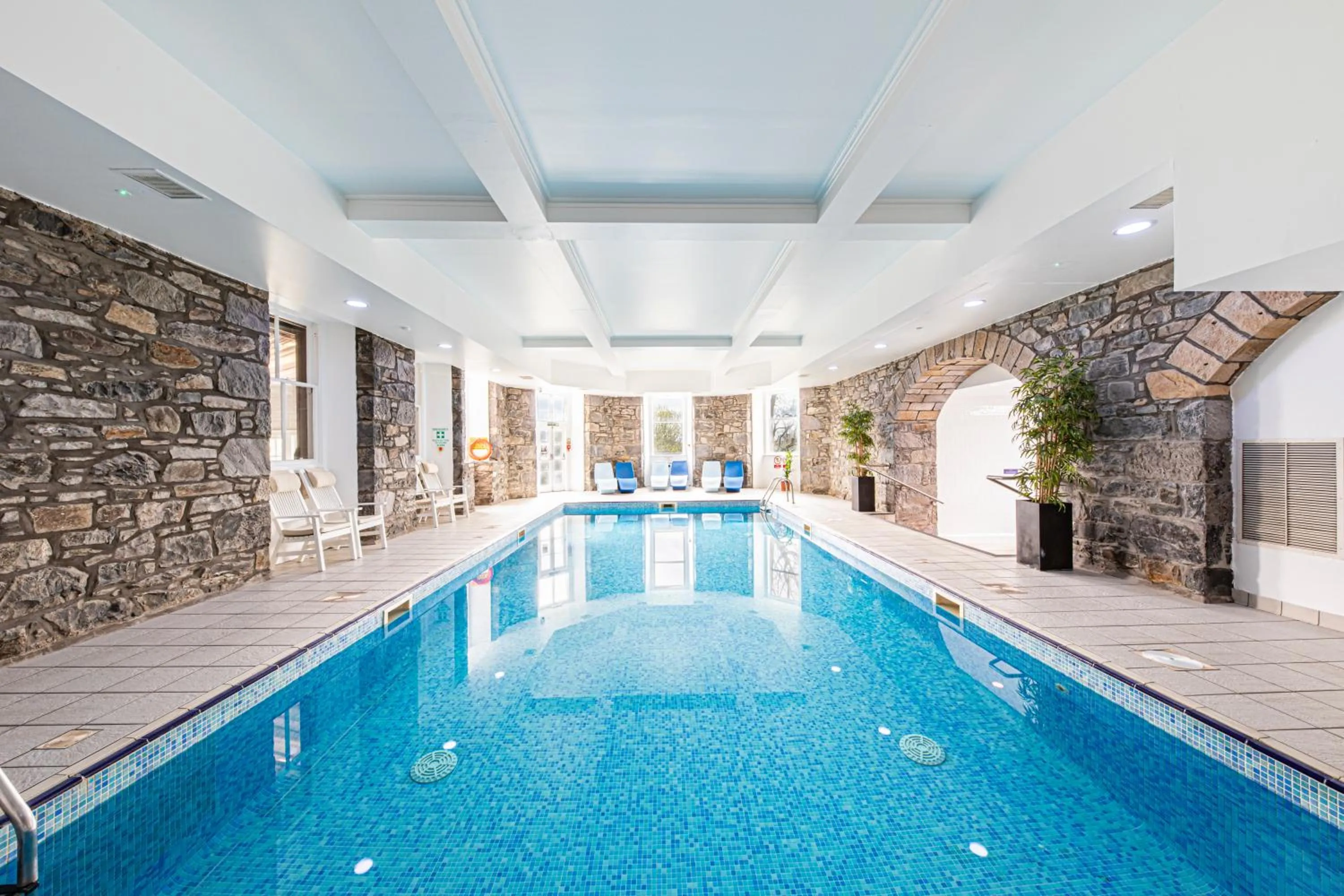 Swimming pool in The Atholl Palace