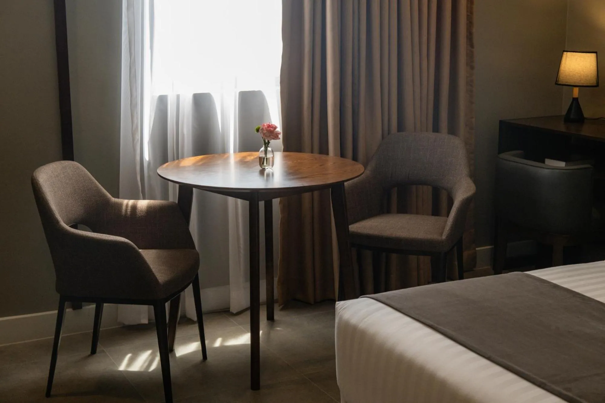 Bed in Amber Hotel - Cebu