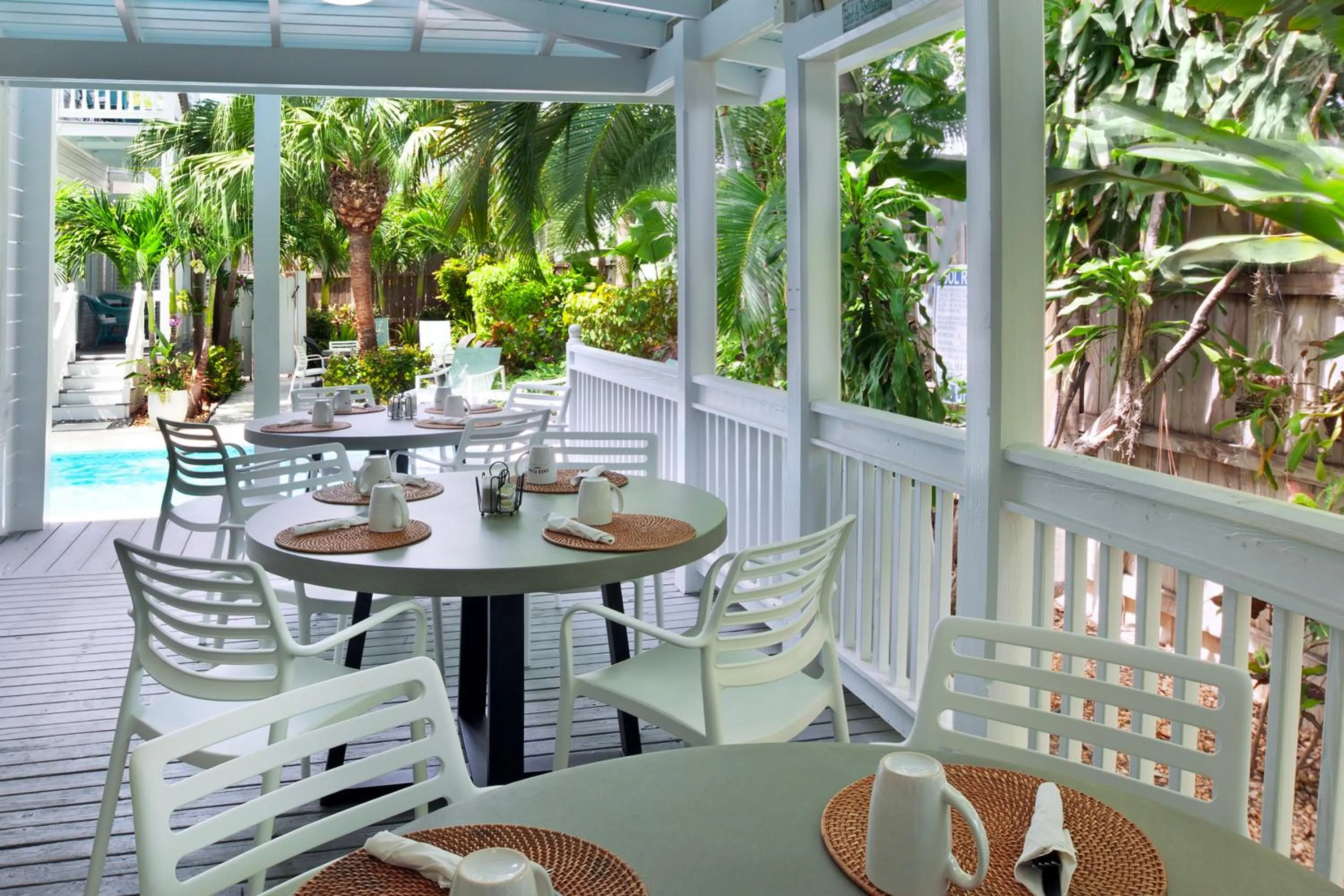 Breakfast in Coco Plum Inn