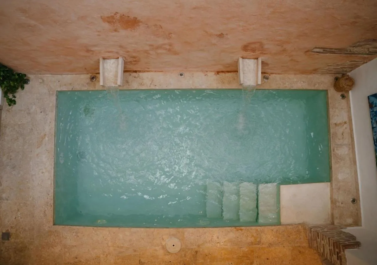 Swimming pool in Billini Hotel, Historic Luxury