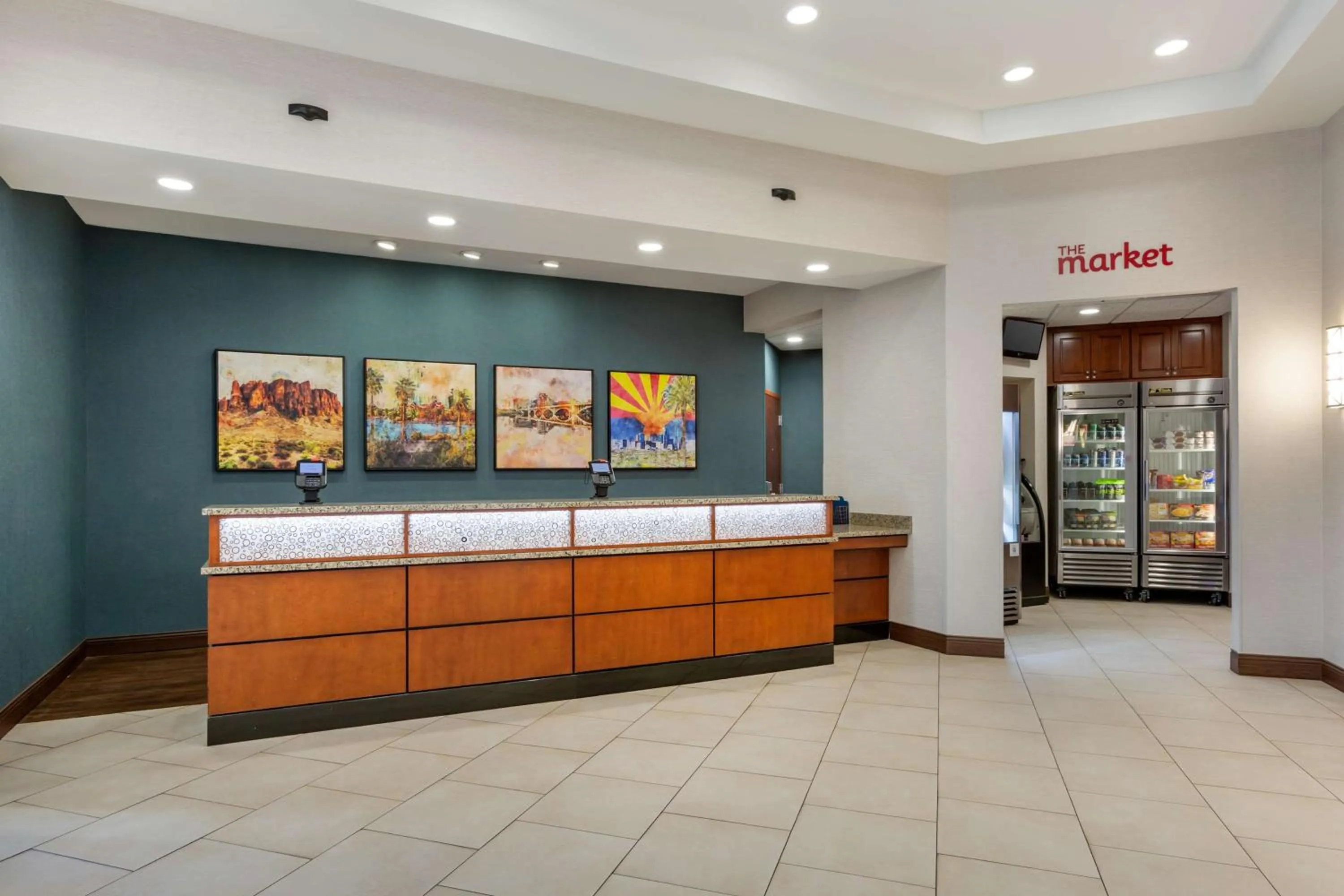 Lobby or reception in Drury Plaza Hotel Phoenix Tempe