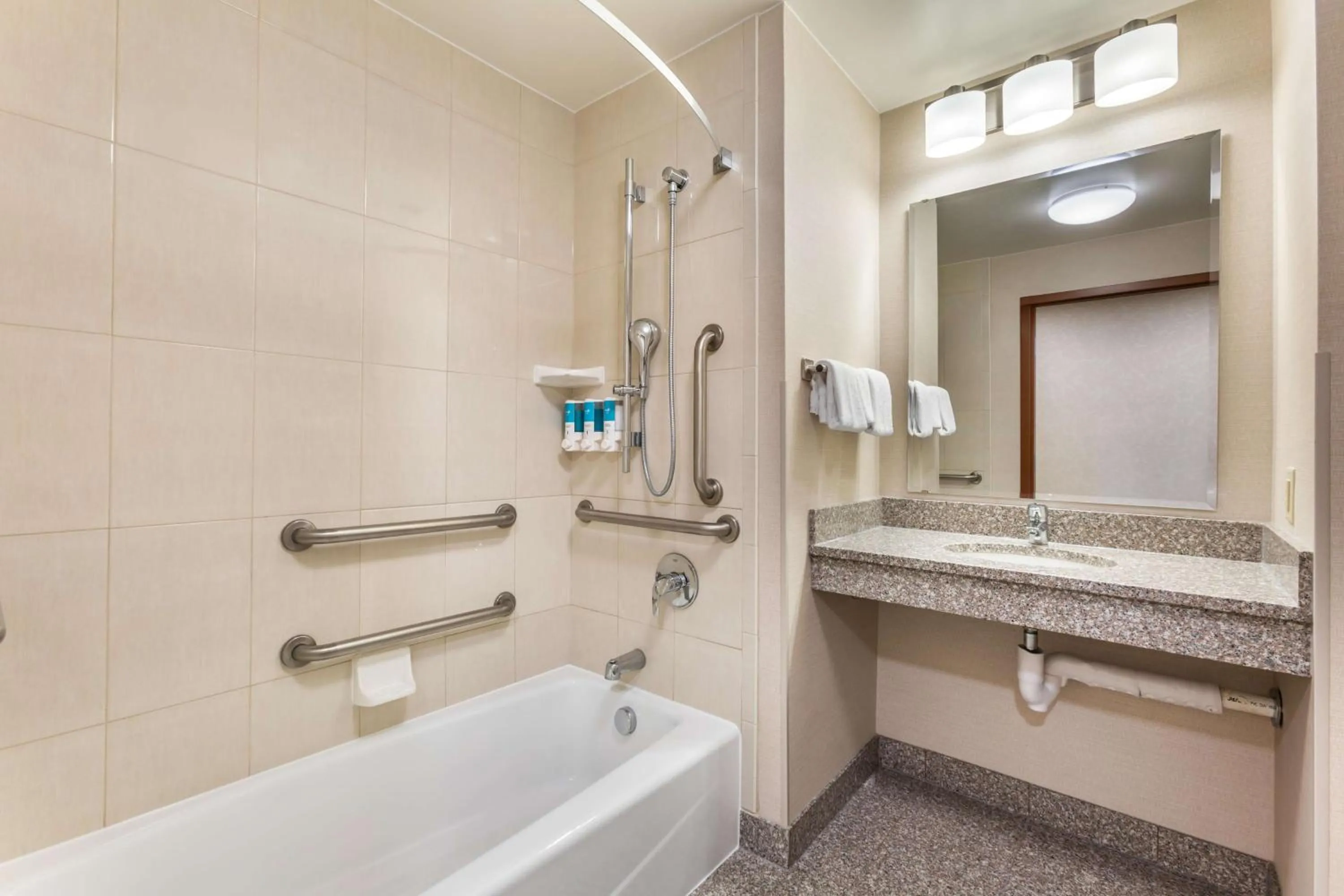 Bathroom in Drury Plaza Hotel Phoenix Tempe