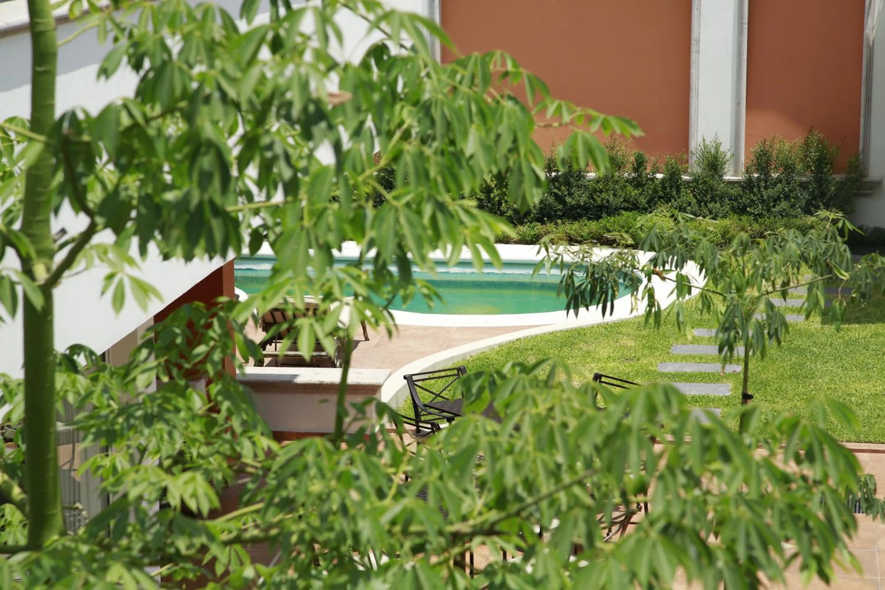 Pool view in San Pietro Boutique Hotel