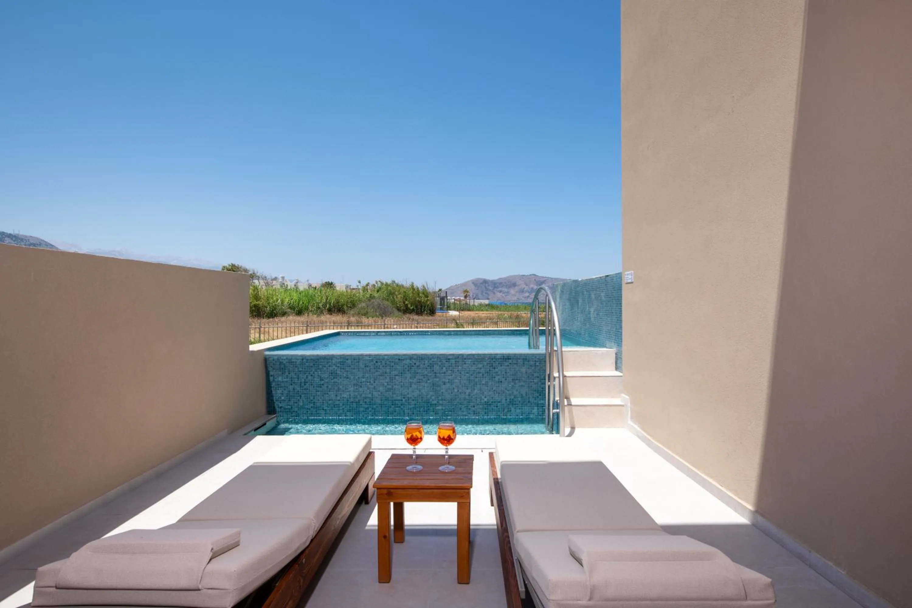 Swimming pool in Ventale Island Breeze Resort