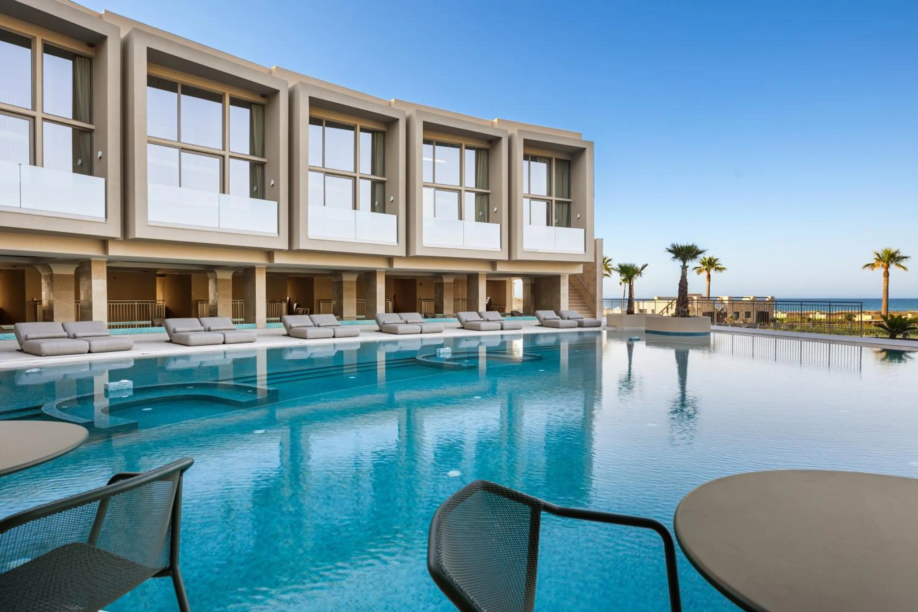 Pool view in Ventale Island Breeze Resort