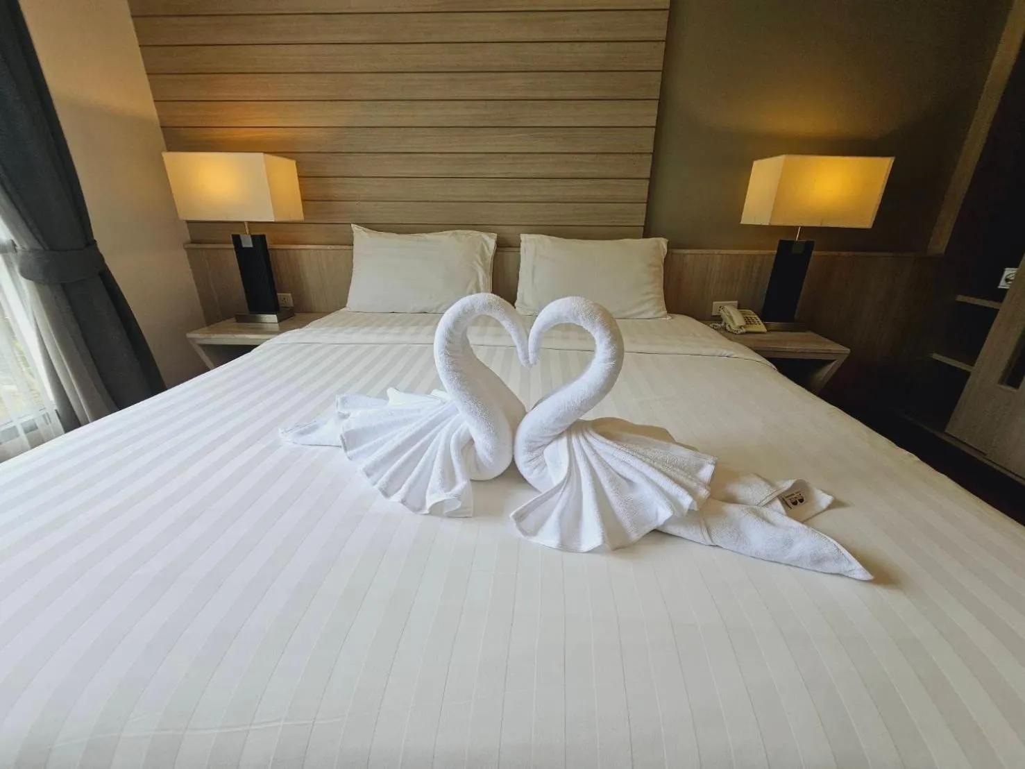 Bed in Du Talay Hotel Koh Chang