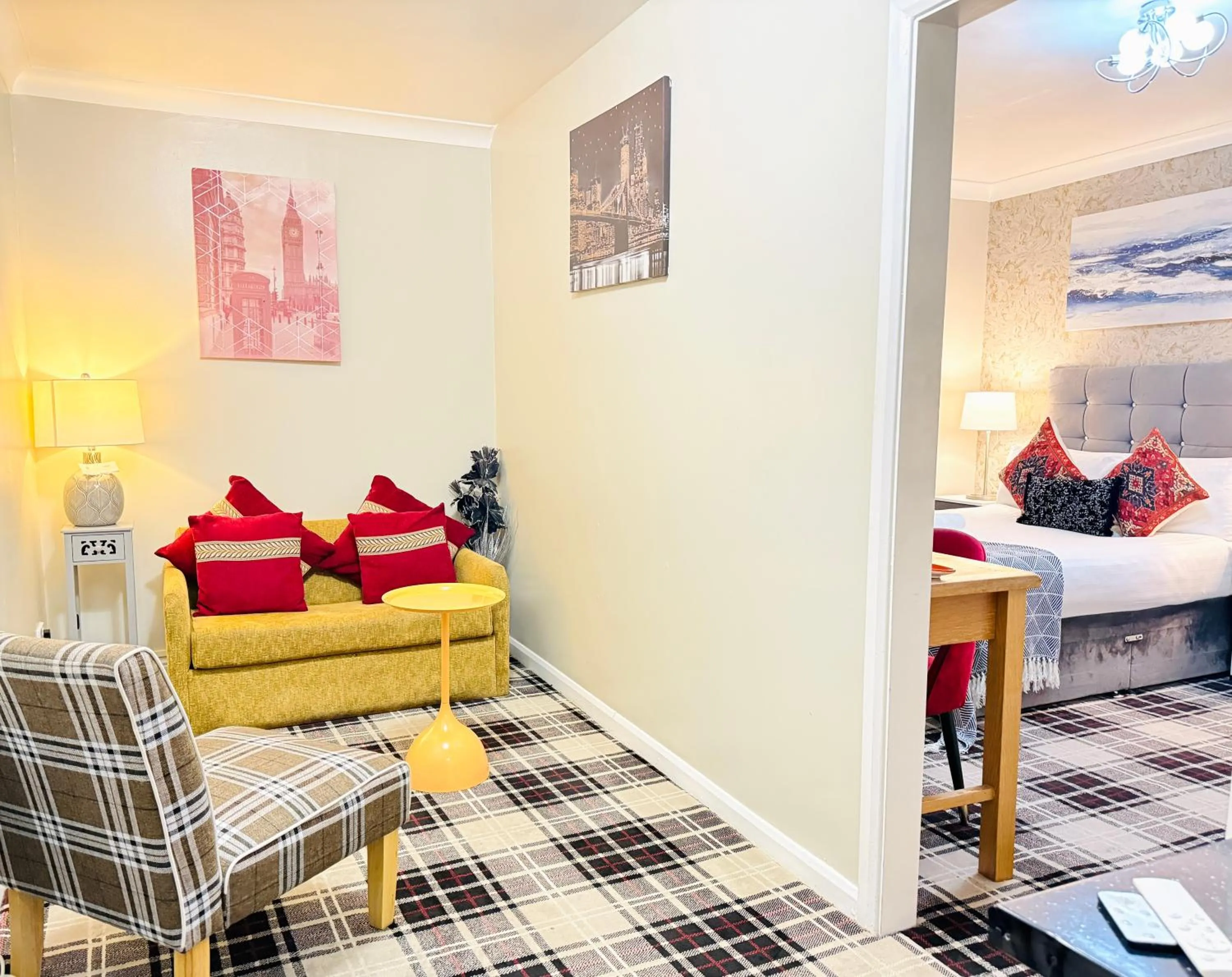 Bed in 4 Sisters Inn