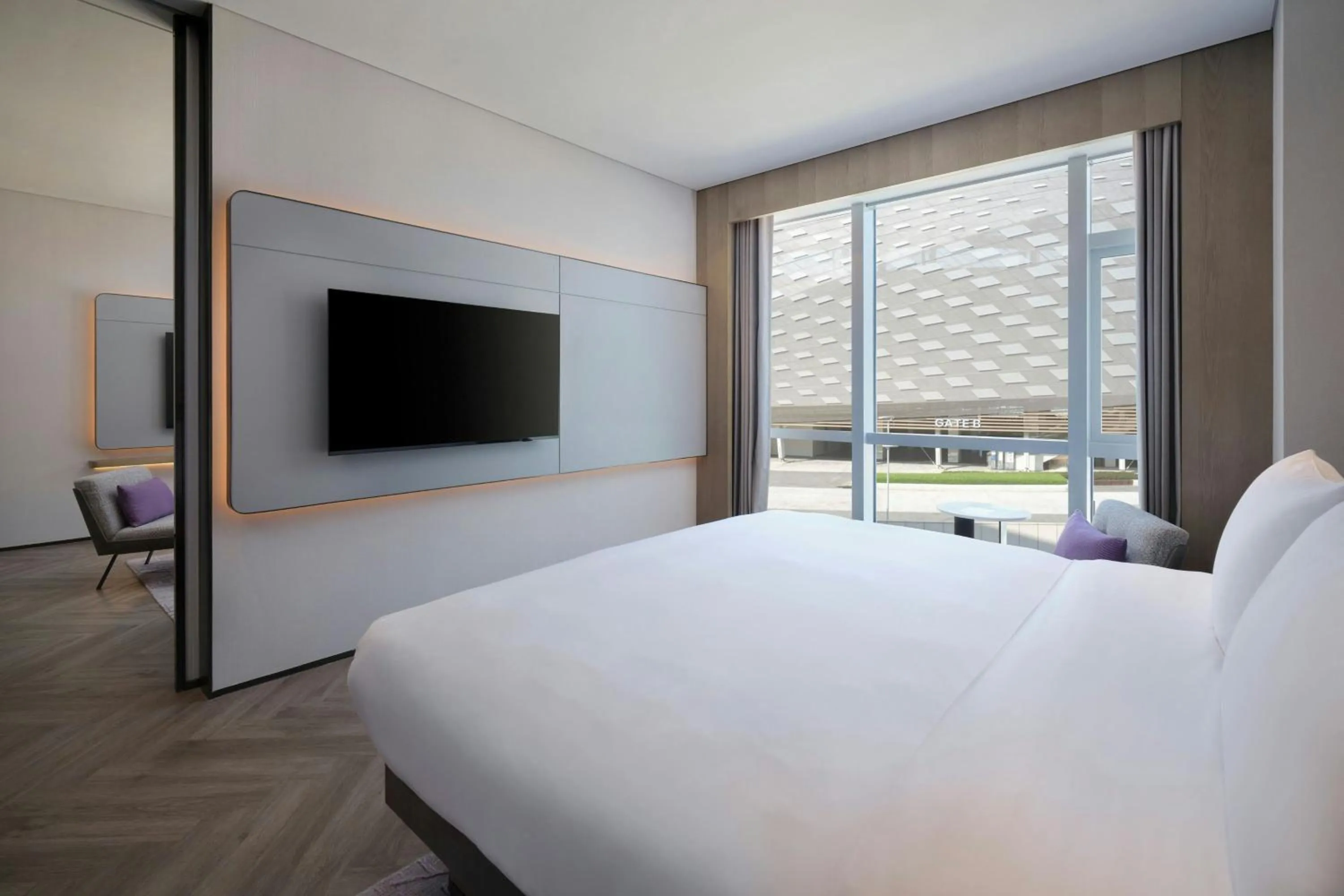 Bedroom, Bed in AC Hotel by Marriott Chengdu North