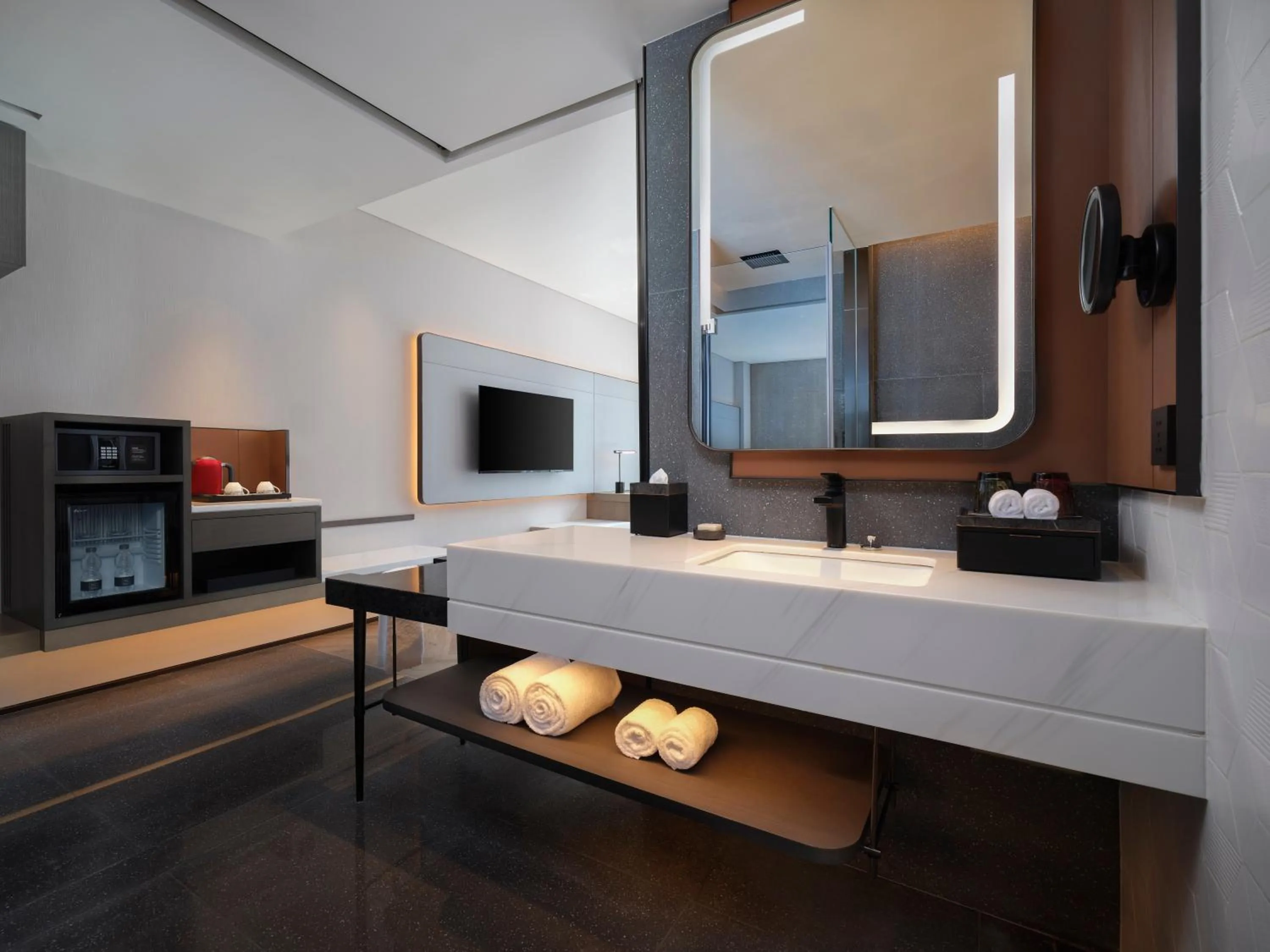 Toilet in AC Hotel by Marriott Chengdu North