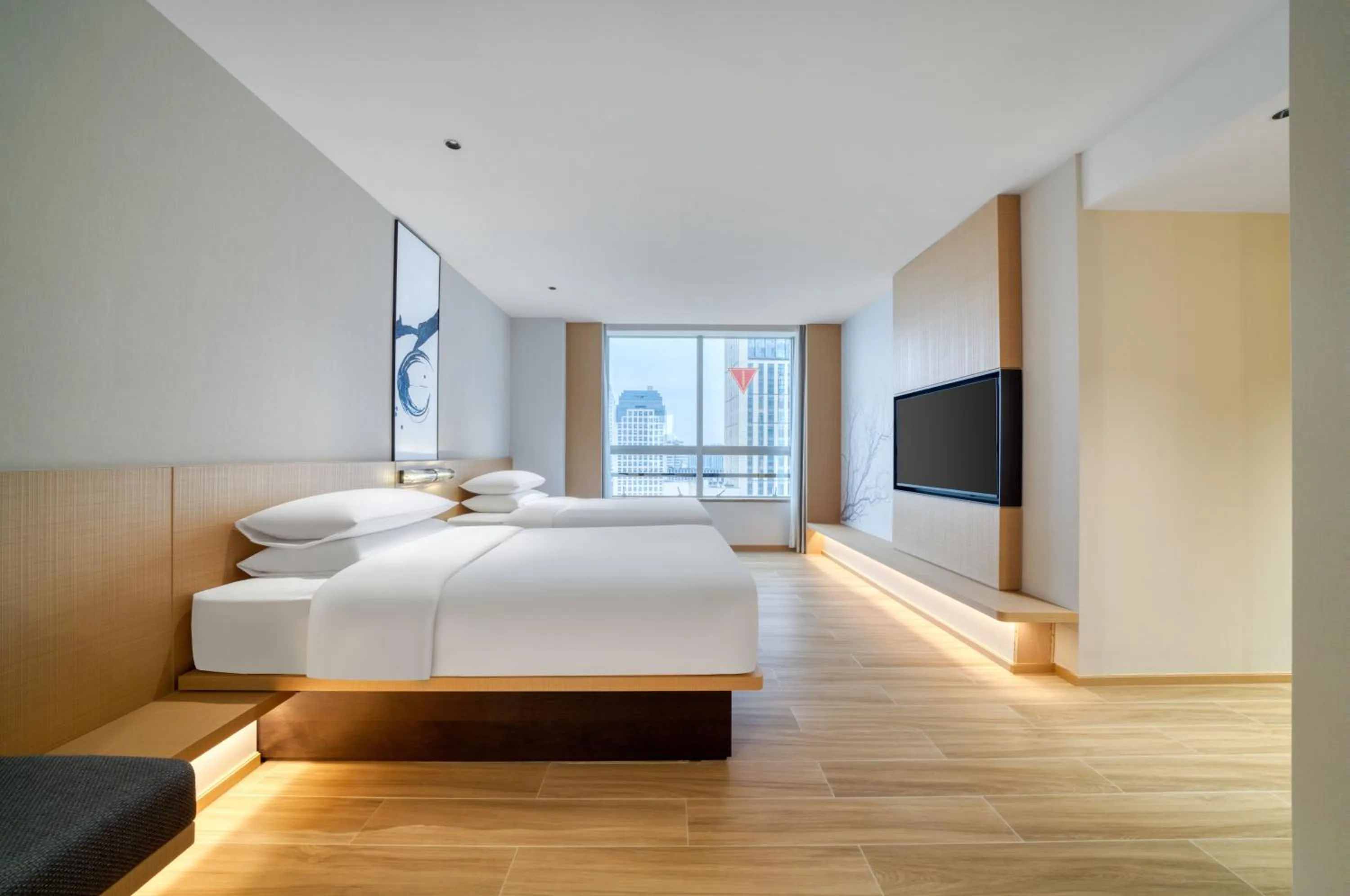 Bedroom, Bed in Fairfield by Marriott Hangzhou Wulin Square, China