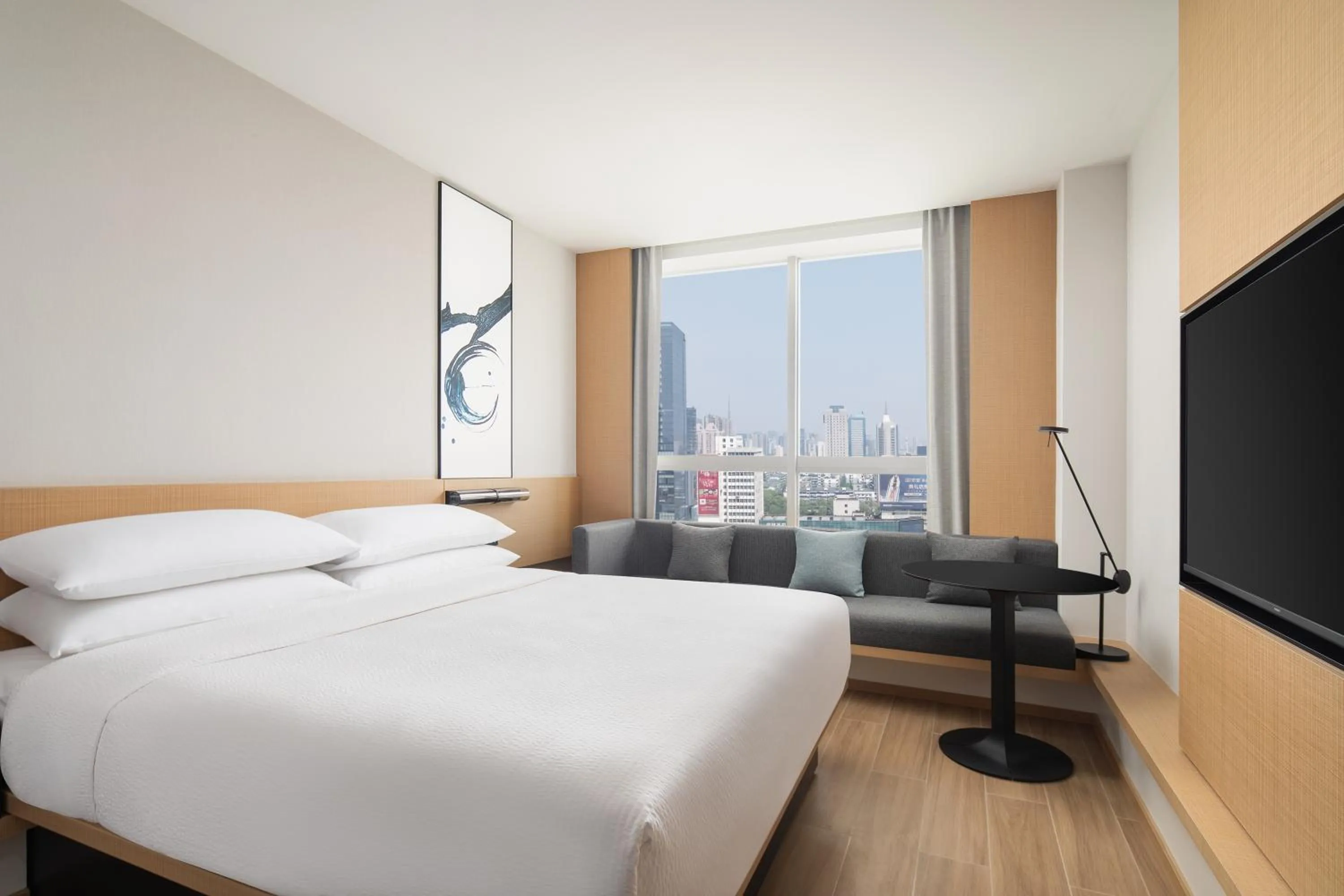 Bedroom, Bed in Fairfield by Marriott Hangzhou Wulin Square, China