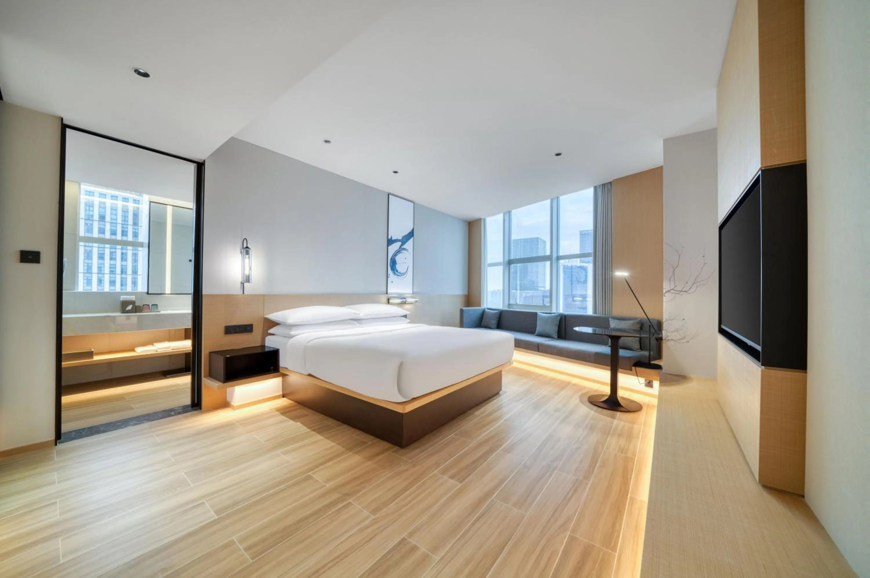 Bedroom, Bed in Fairfield by Marriott Hangzhou Wulin Square, China