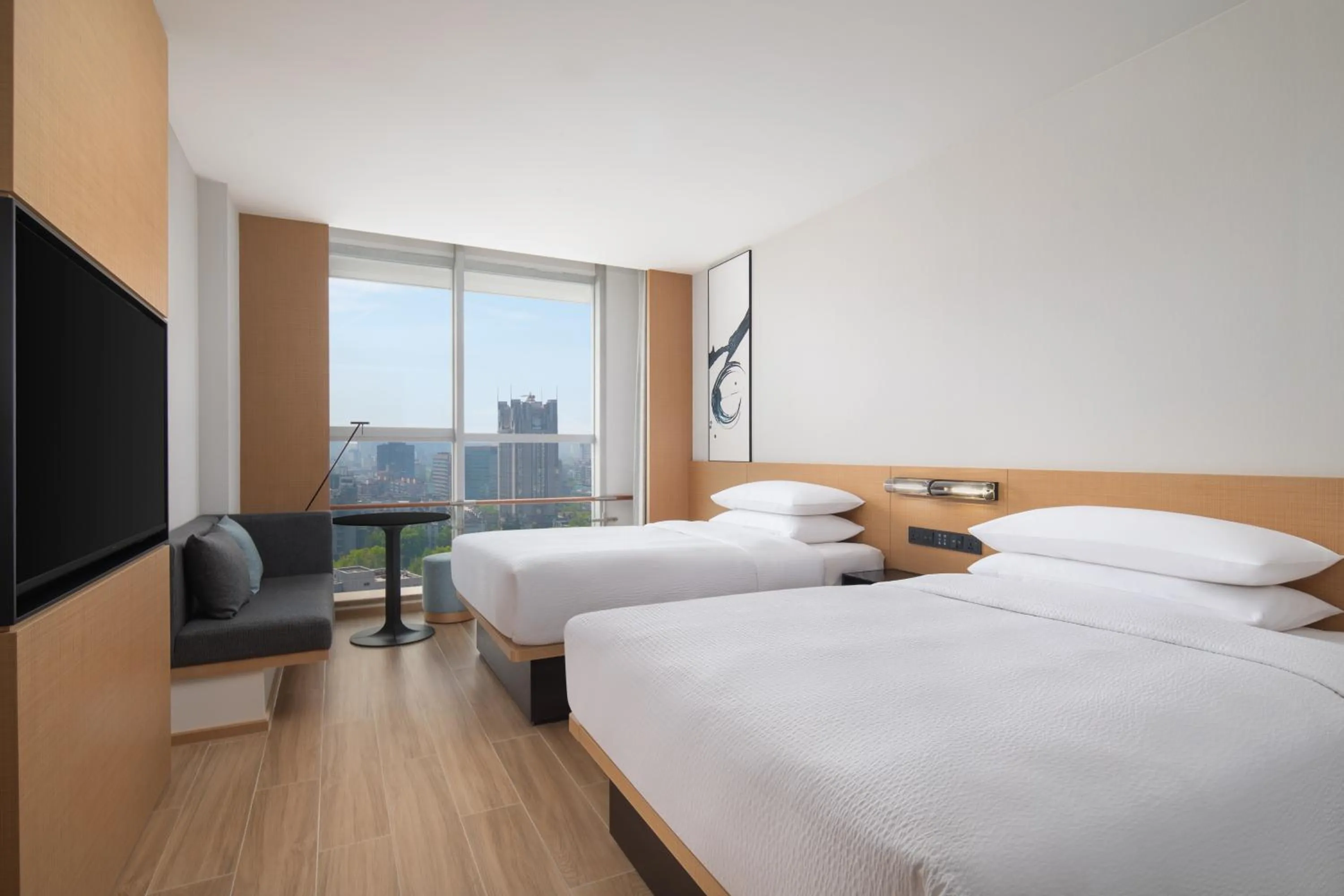 Bedroom, Bed in Fairfield by Marriott Hangzhou Wulin Square, China