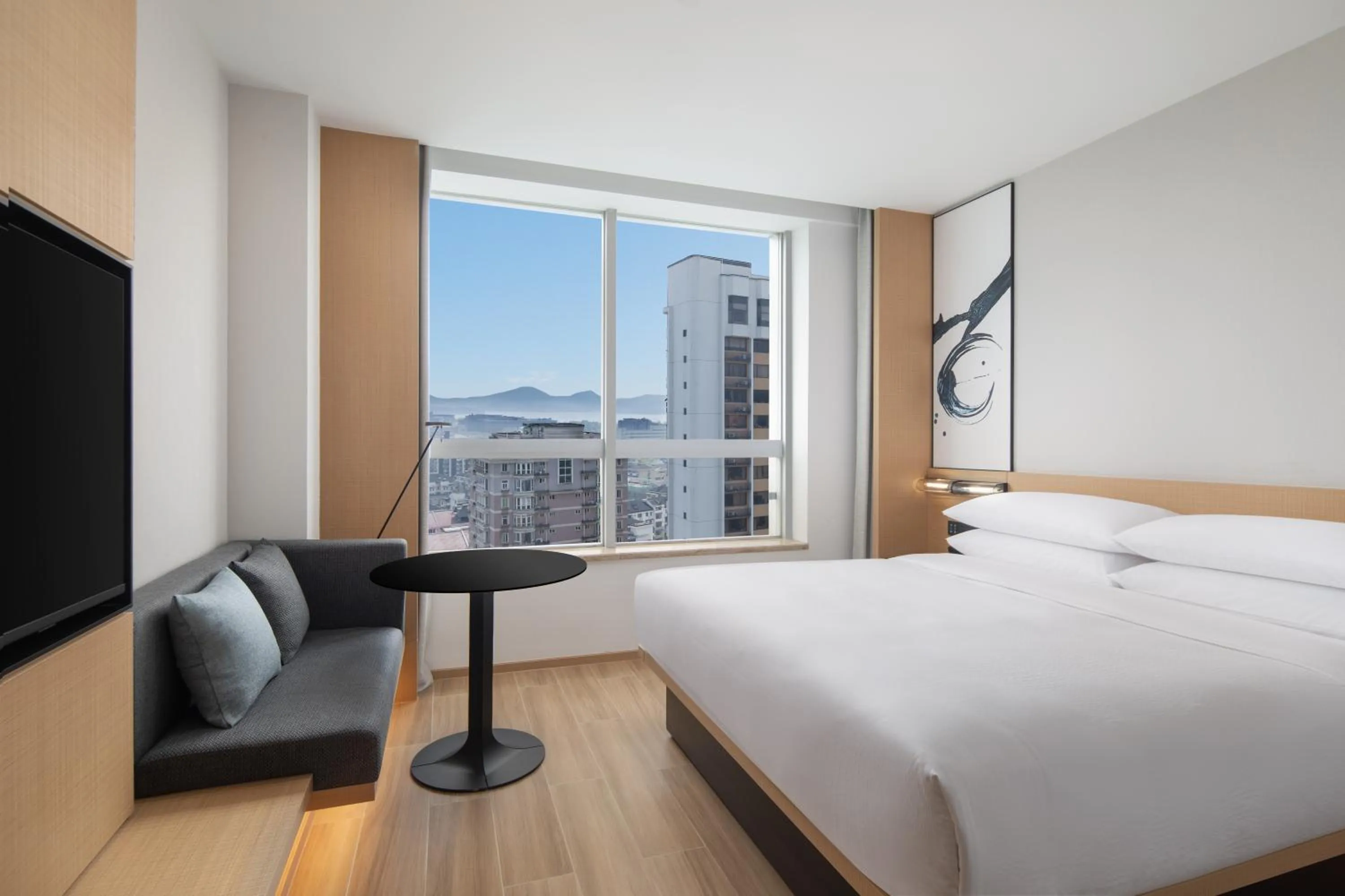 Bedroom, Bed in Fairfield by Marriott Hangzhou Wulin Square, China