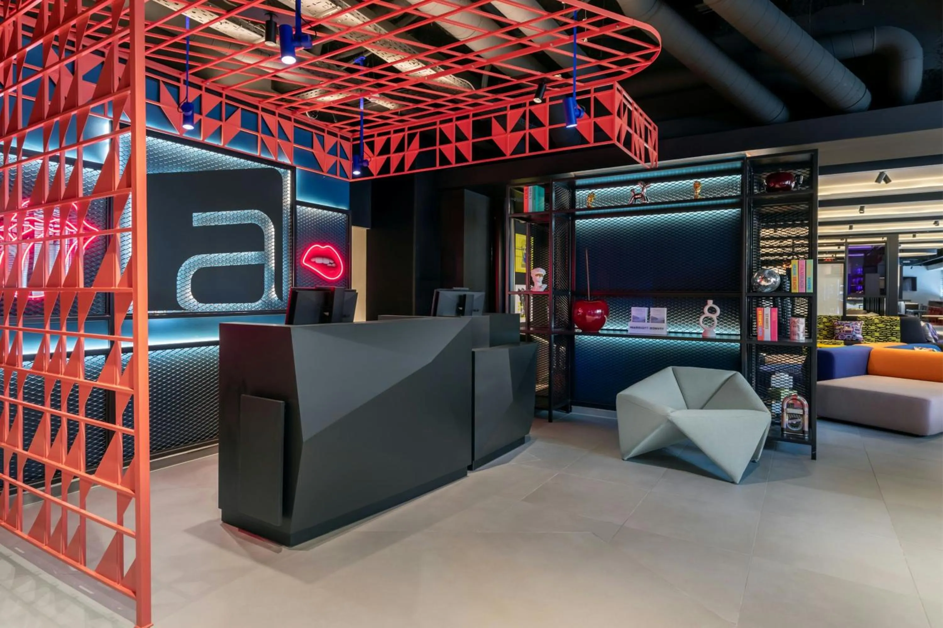 Lobby or reception in Aloft Hotel, By Marriott