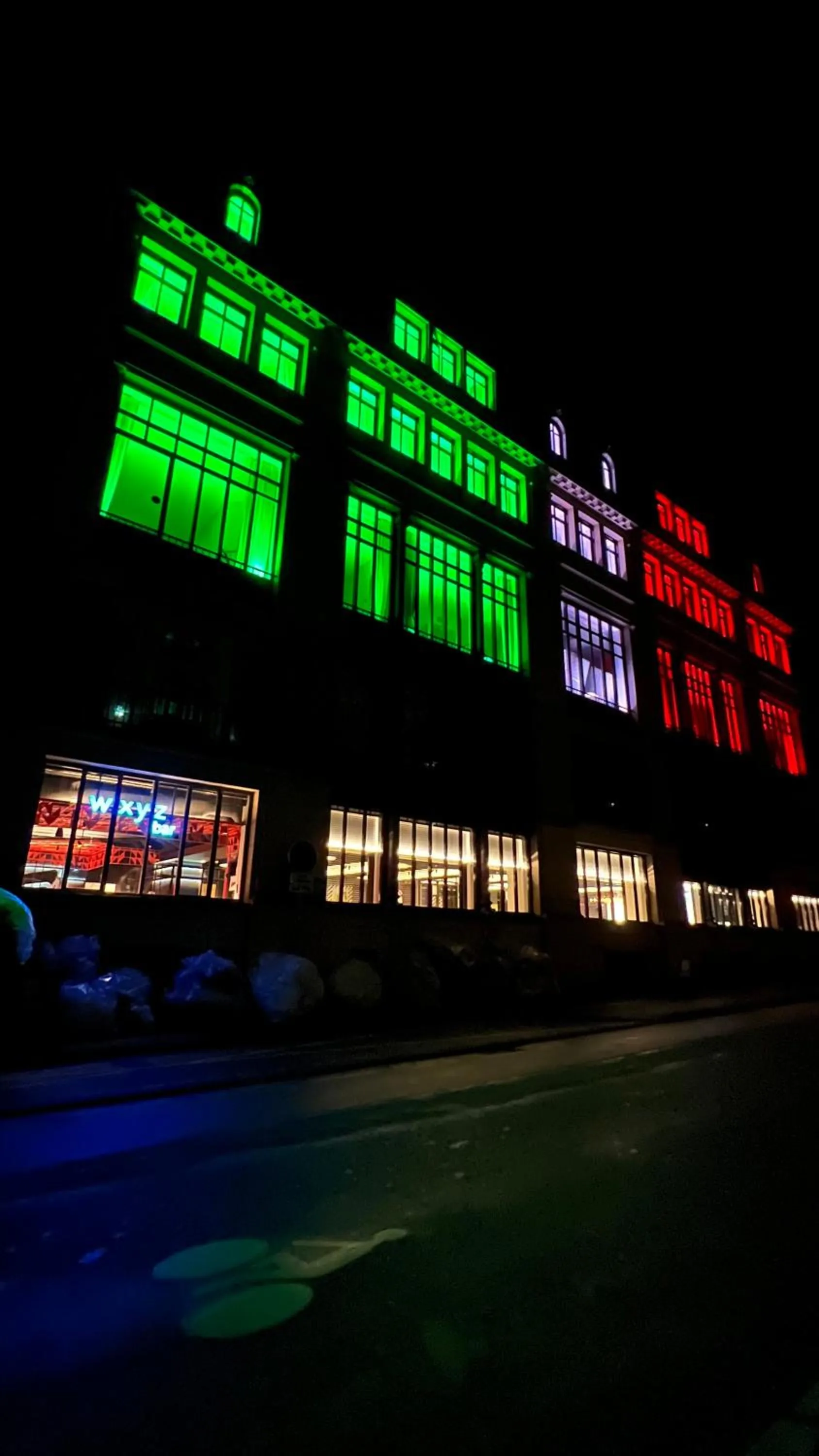 Facade/entrance in Aloft Hotel, By Marriott