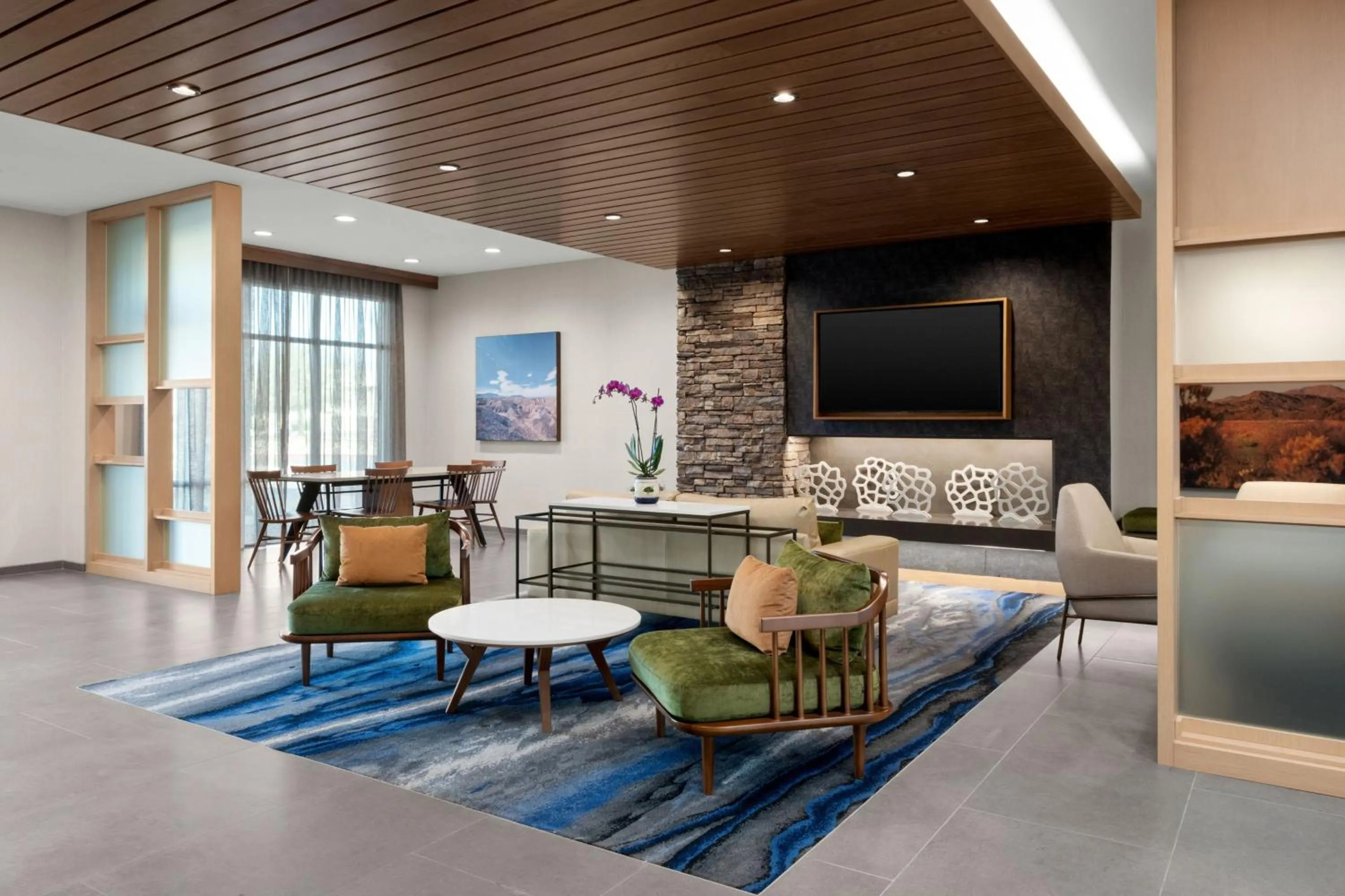 Lobby or reception in Fairfield by Marriott Inn & Suites Victorville