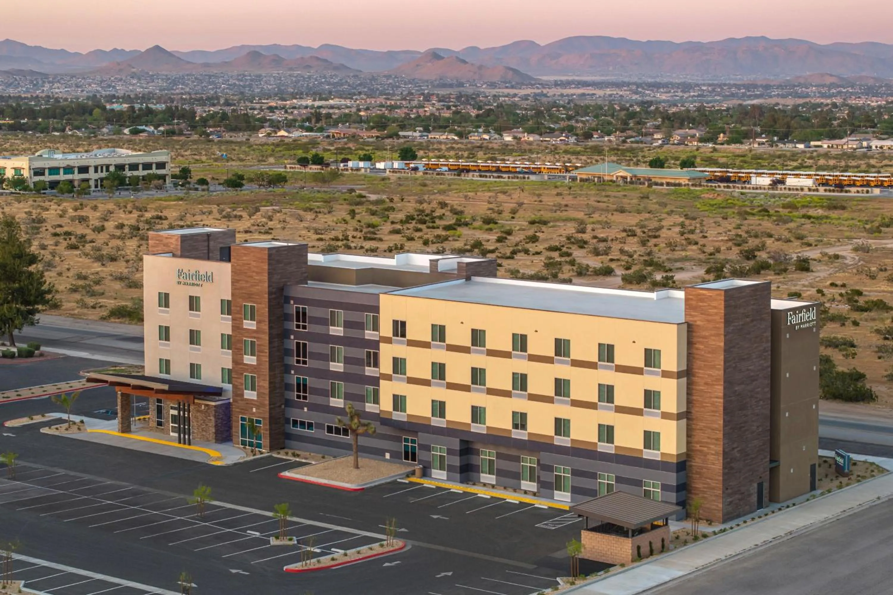 Property building in Fairfield by Marriott Inn & Suites Victorville